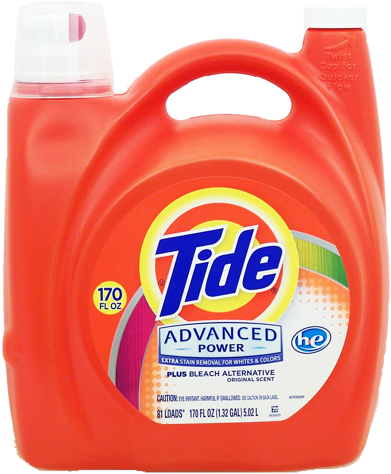 Product Infomation for Tide Advanced Power liquid