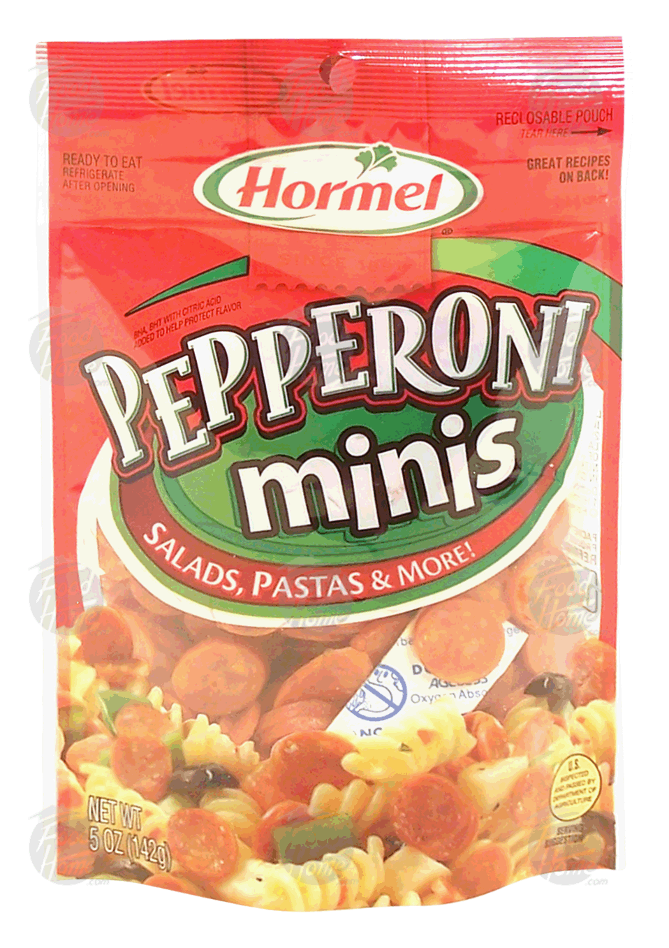 Product Infomation for Hormel pepperoni minis