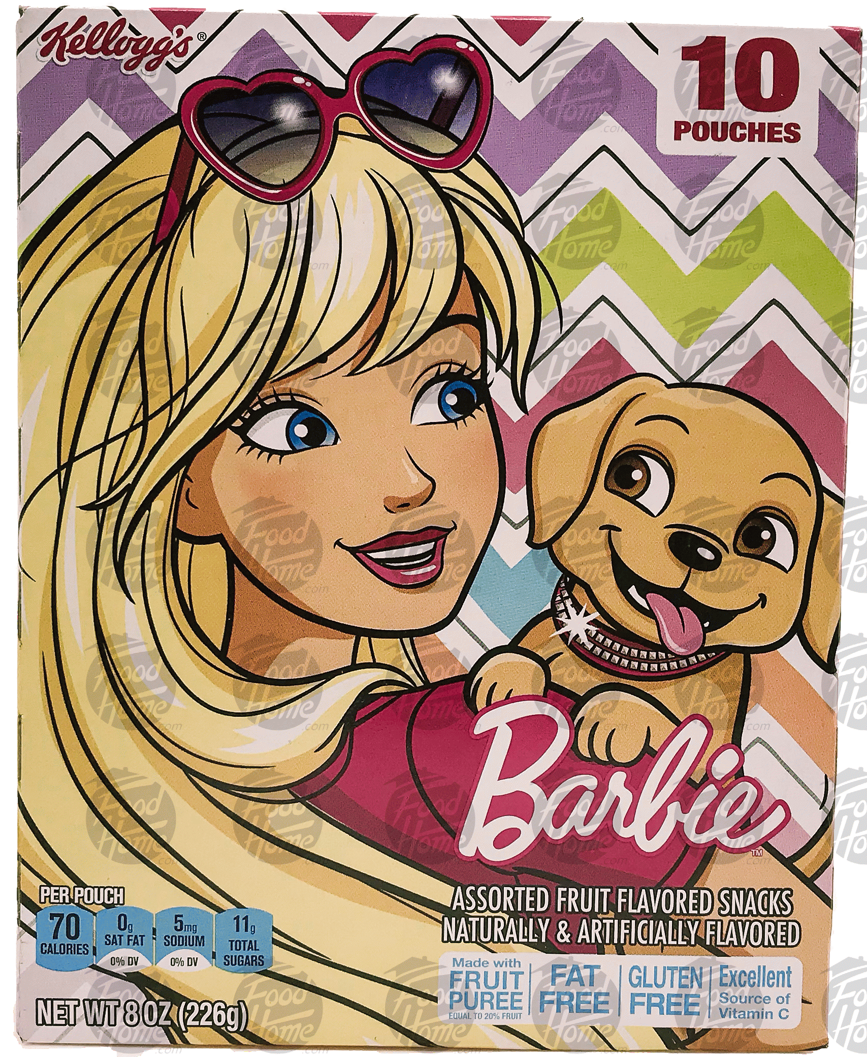 Product Infomation for Kellogg's Barbie fruit