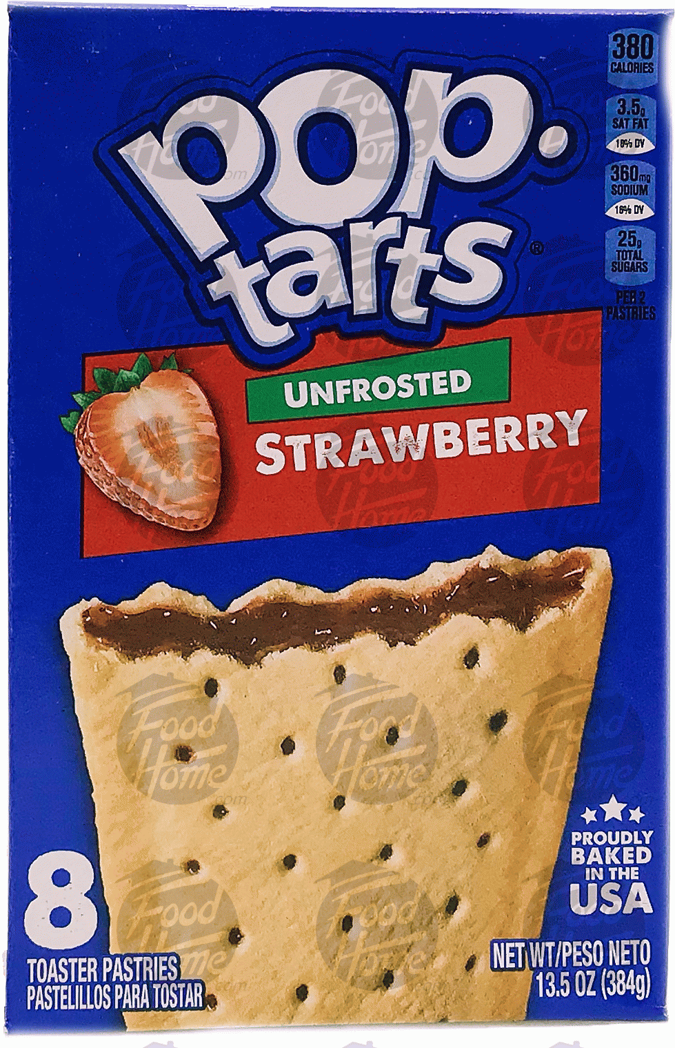 Product Infomation for Pop tarts unfrosted