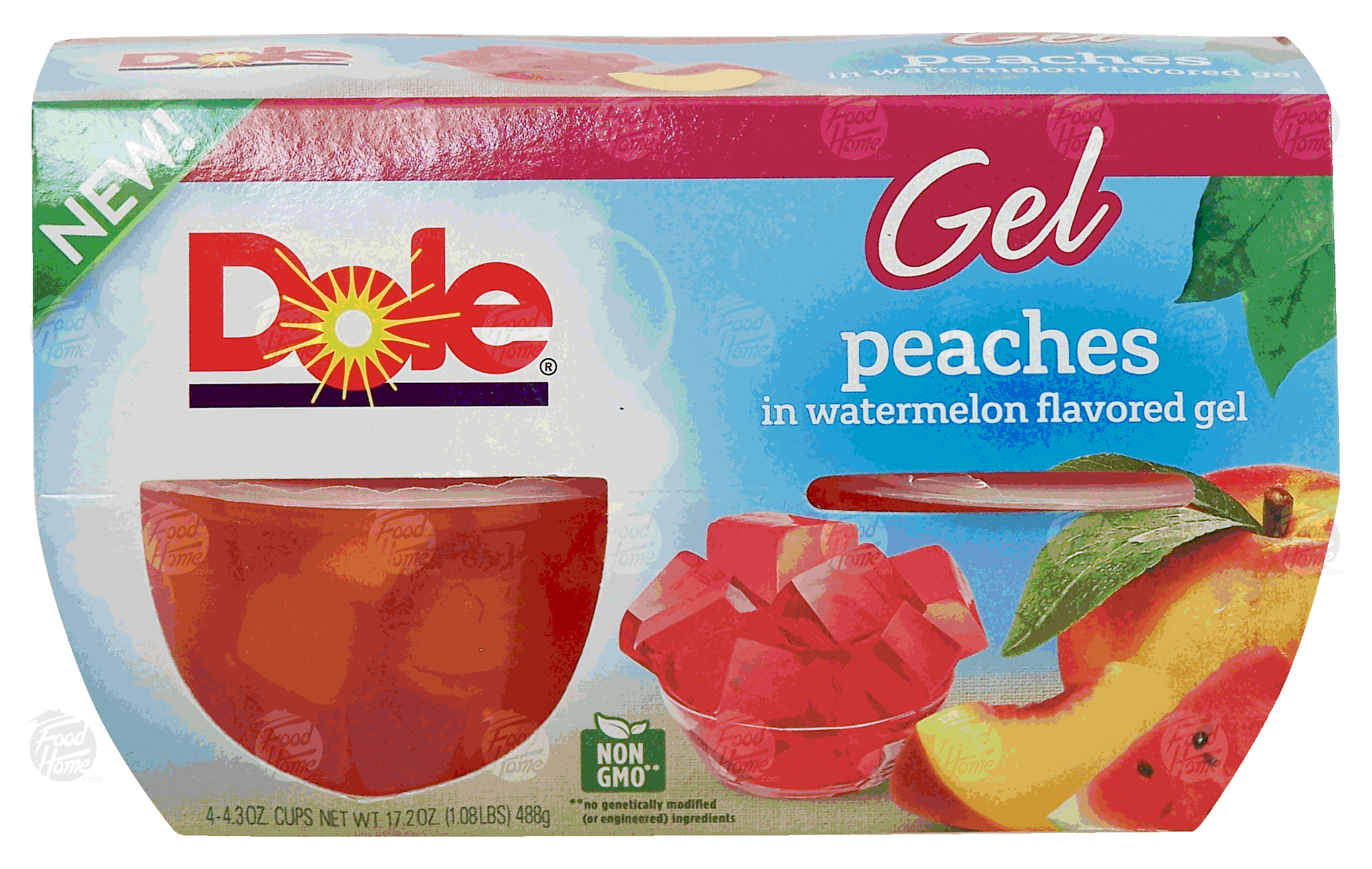 Product Infomation for Dole Gel peaches in