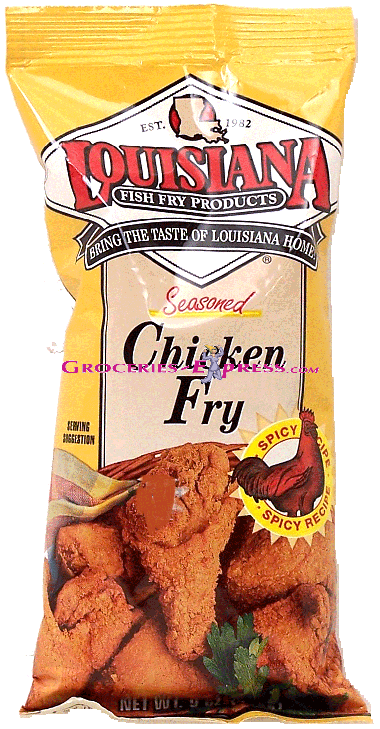 www.bagsaleusa.com Product Infomation for Louisiana Fish Fry Products seasoned chicken fry ...