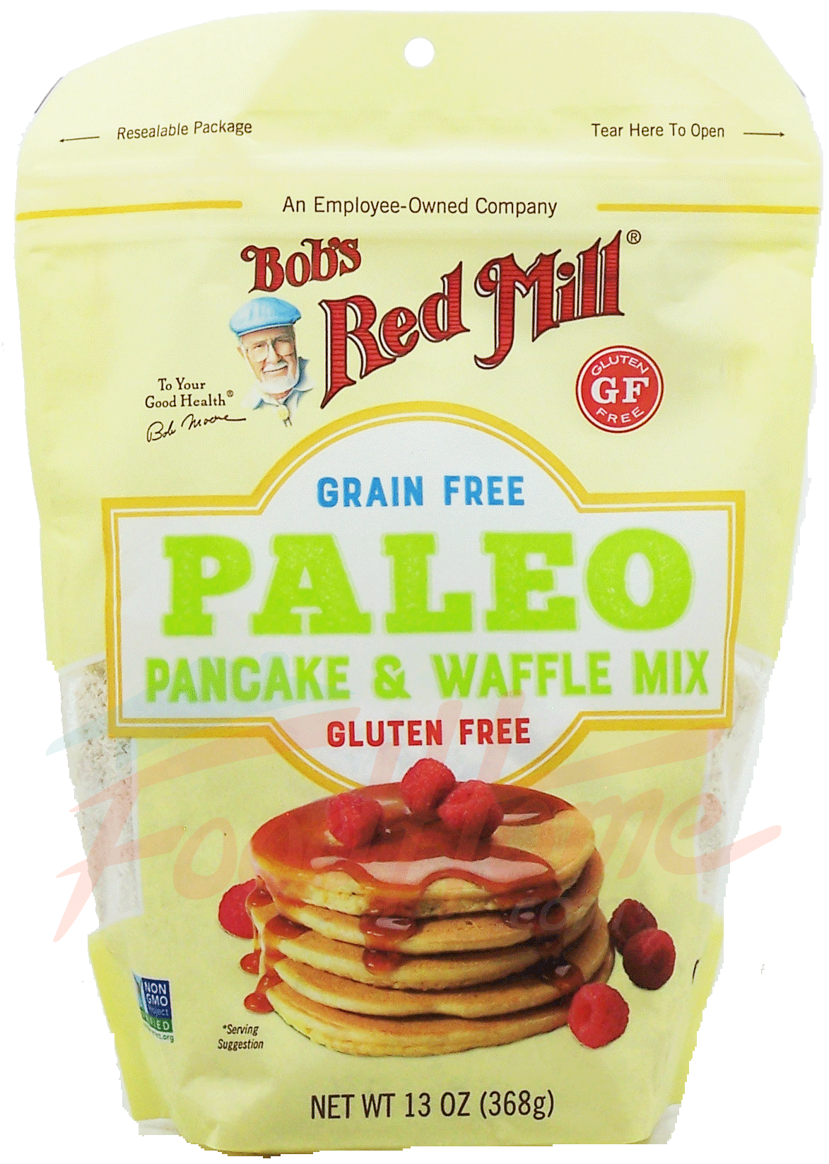 Product Infomation for Bob's Red Mill Paleo pancake & waffle mix, grain