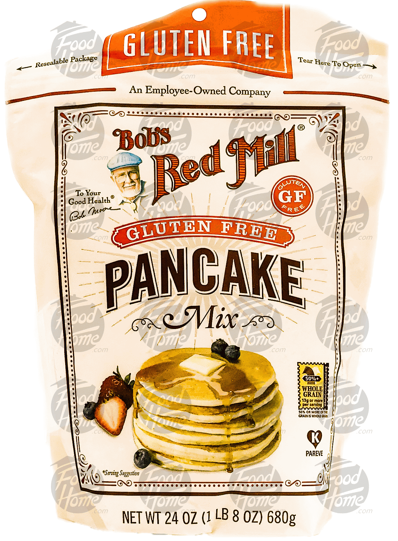 Product Infomation for Bob's Red Mill pancake mix
