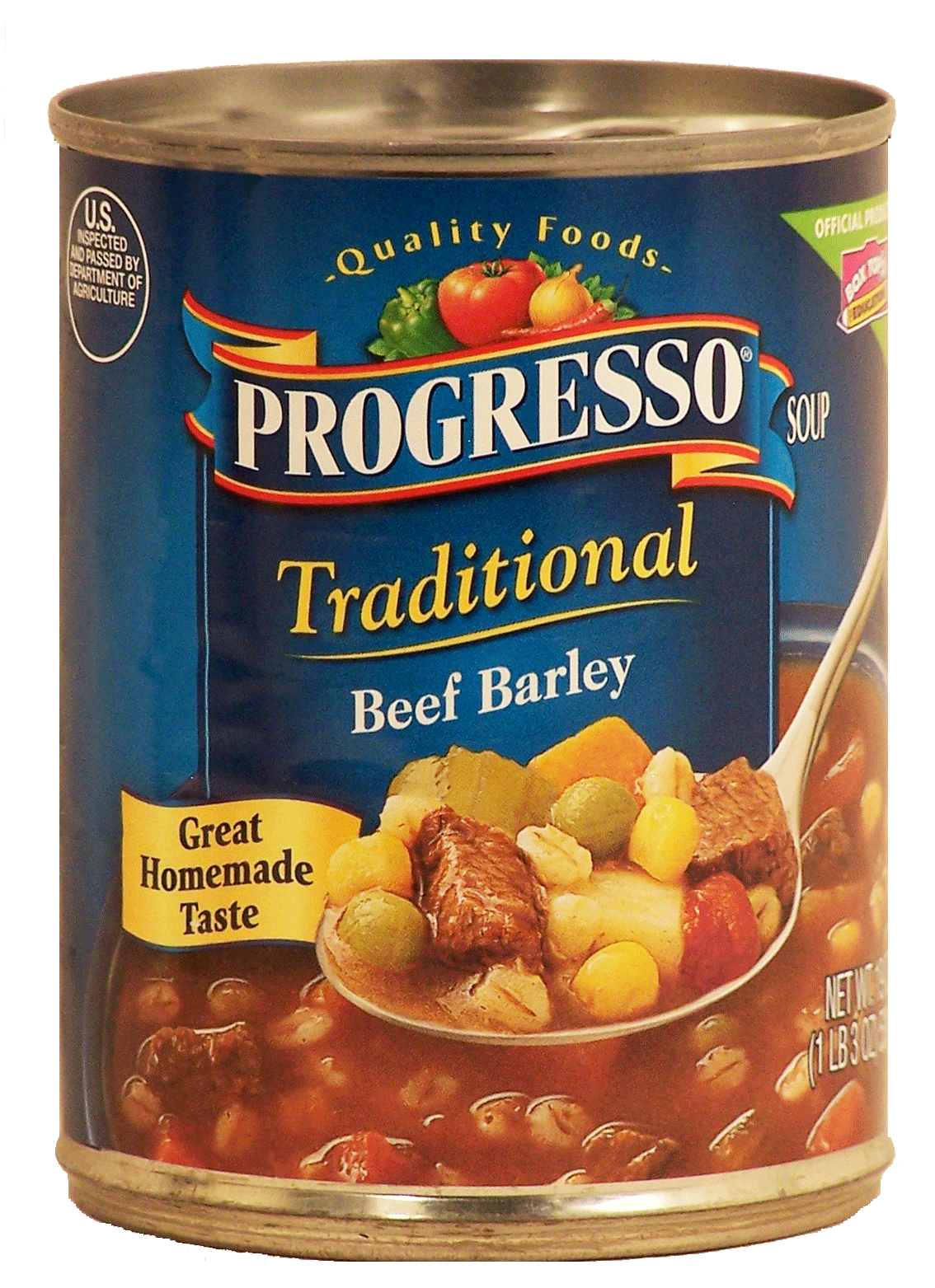 Product Infomation for Progresso Traditional beef