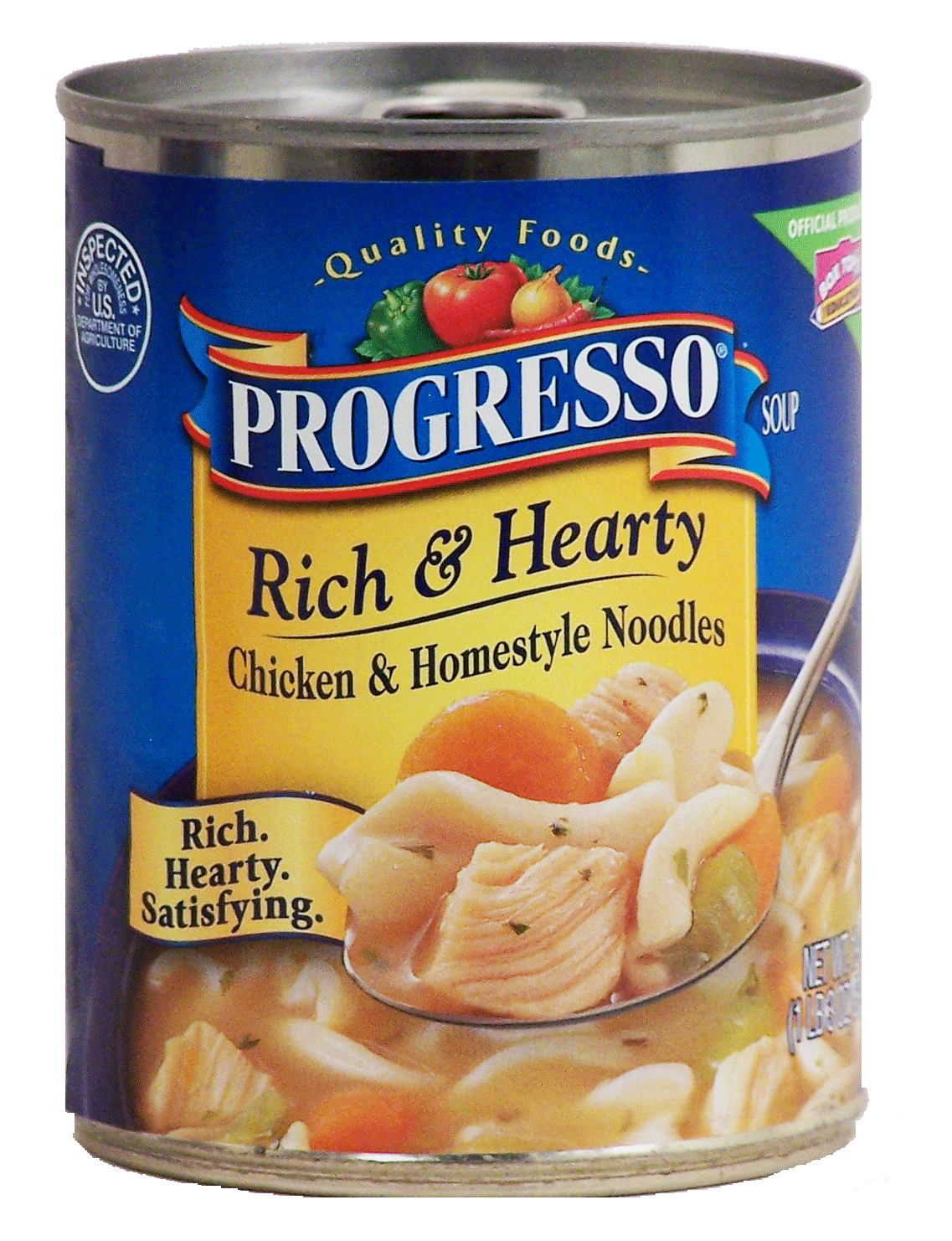 Product Infomation for Progresso Rich & Hearty
