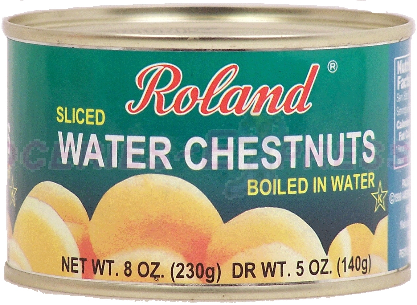Product Infomation for Roland sliced water