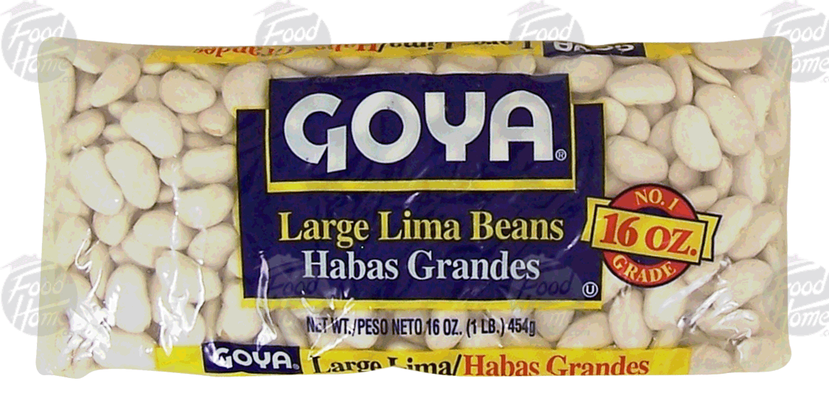Product Infomation for Goya large lima beans