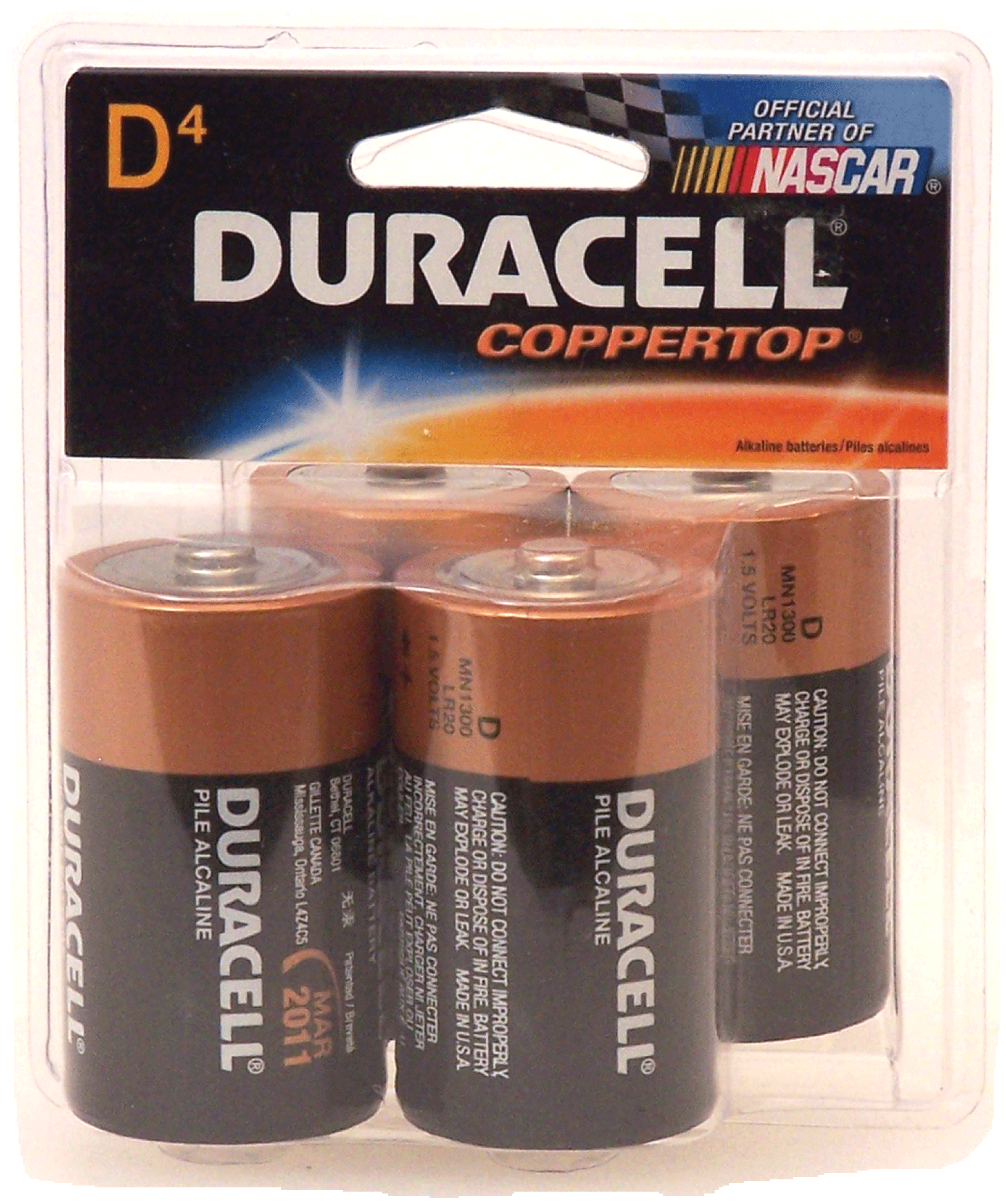 Product Infomation for Duracell Coppertop d size