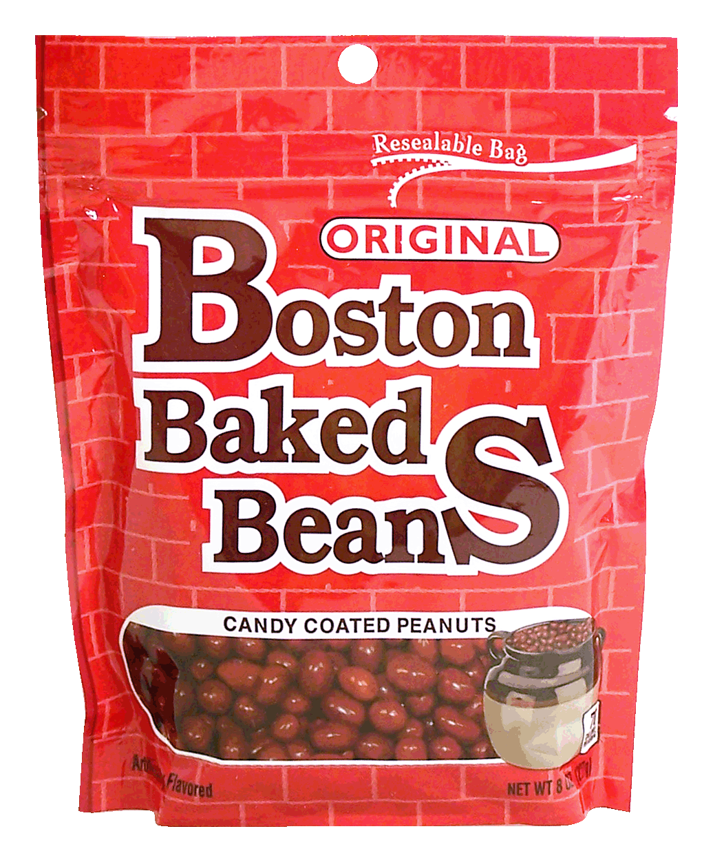 Product Infomation for Boston Baked Beans original candy coated peanuts