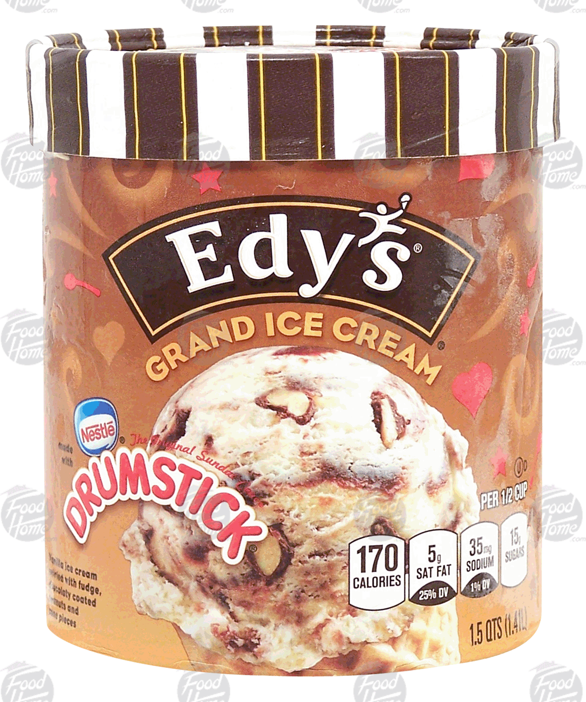 Product Infomation for Edy's Drumstick vanilla
