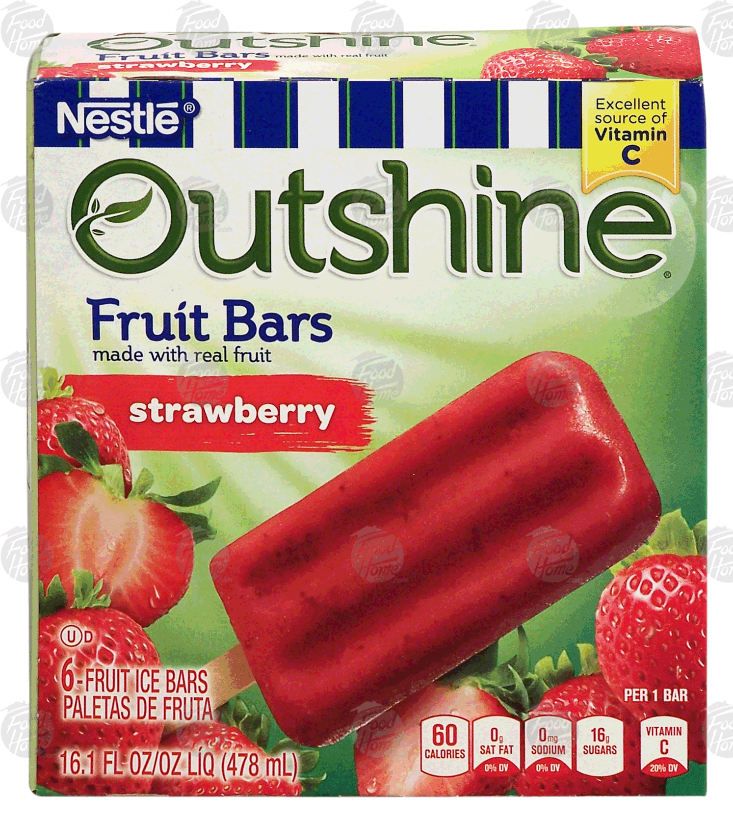 Product Infomation for Nestle Outshine strawberry