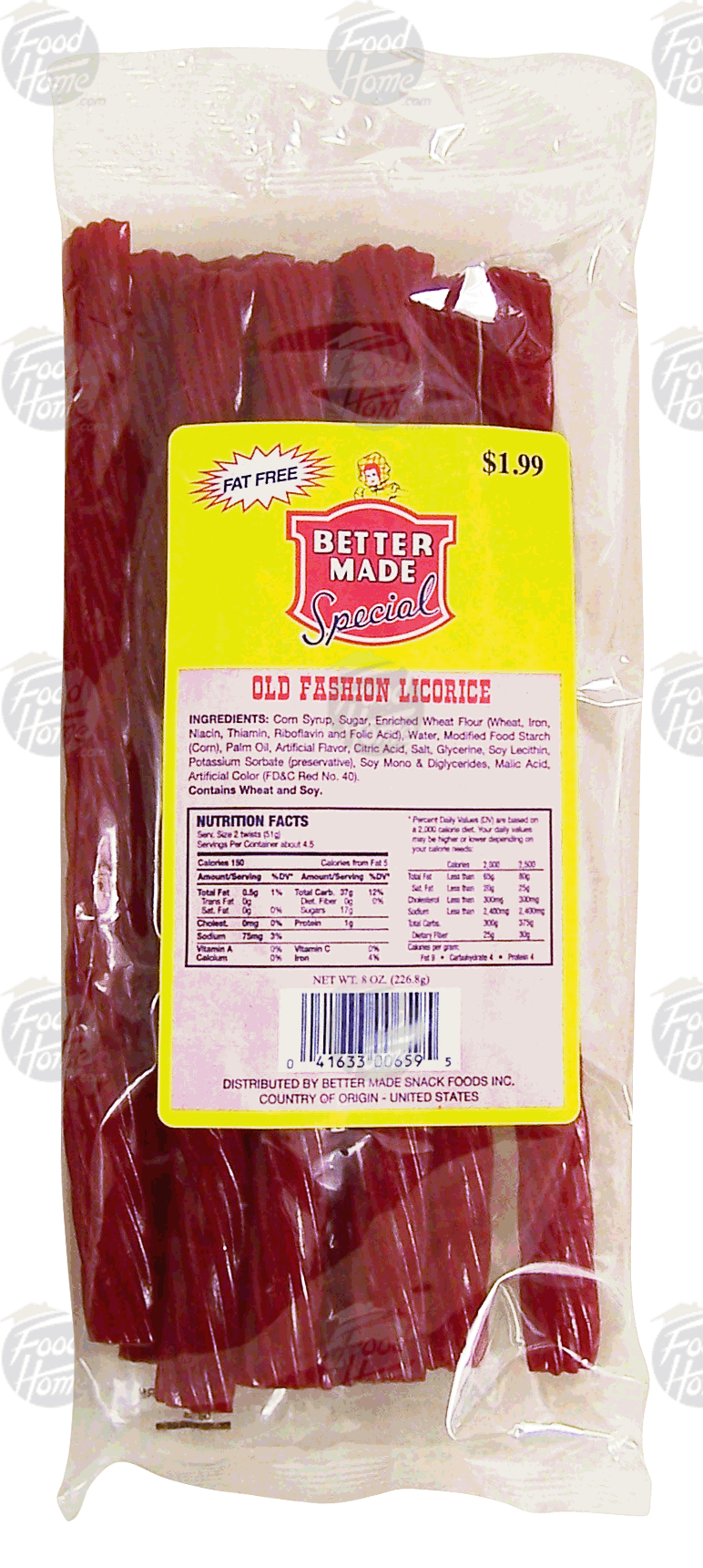 Product Infomation for Better Made Special old