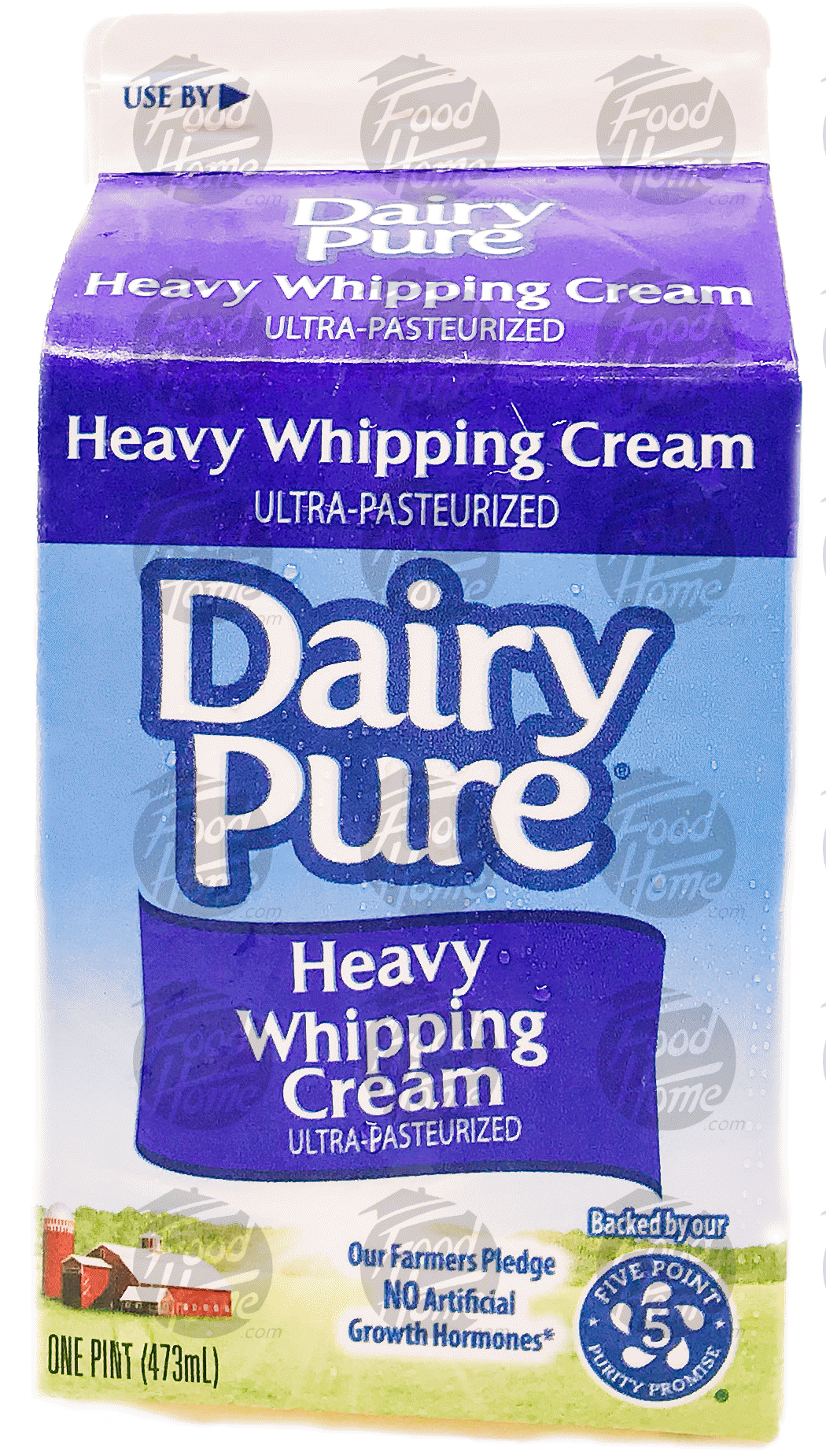 Product Infomation for Dairy Pure heavy whipping