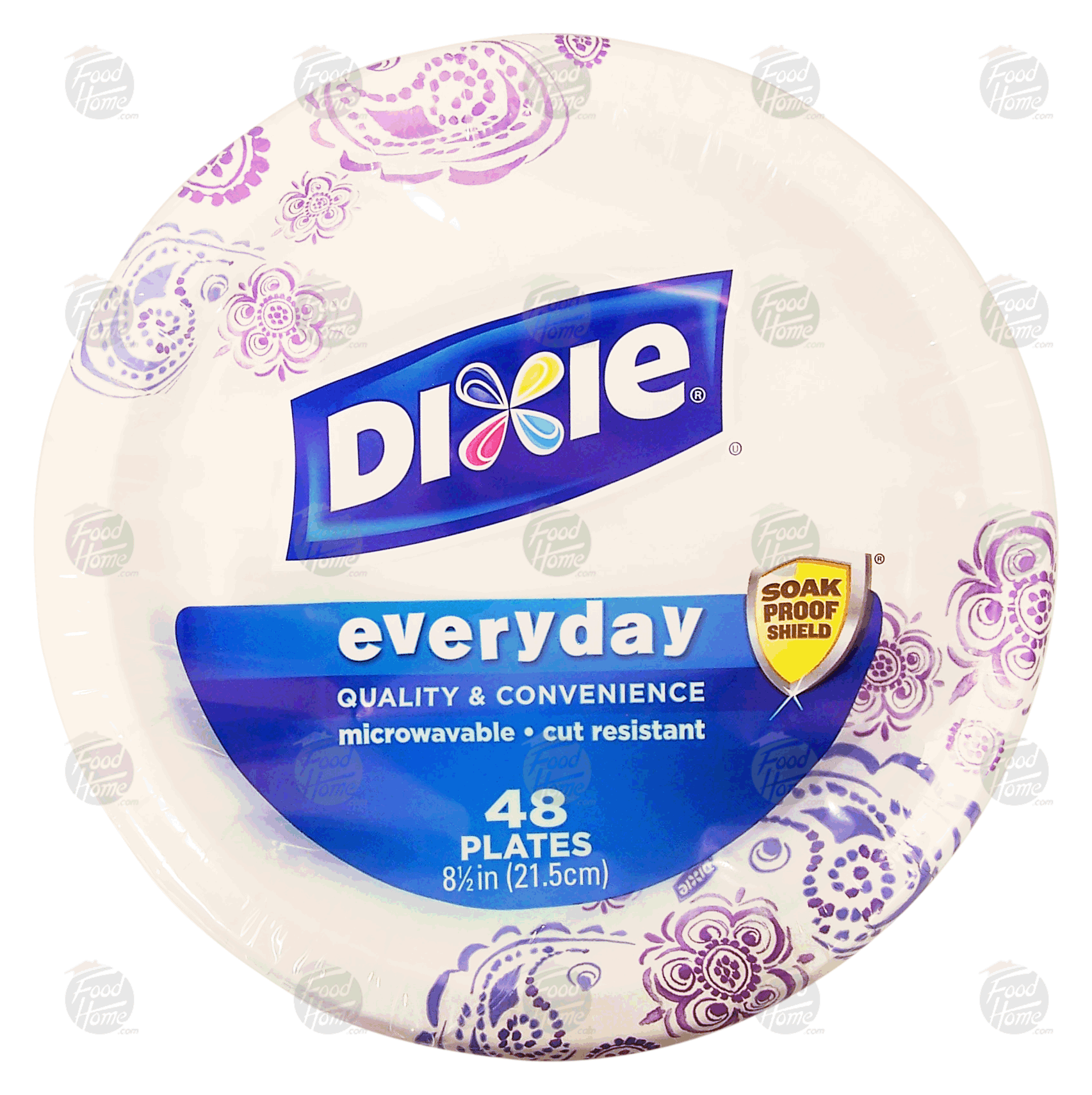 Product Infomation for Dixie everyday paper plates, 8.5in., microwavable