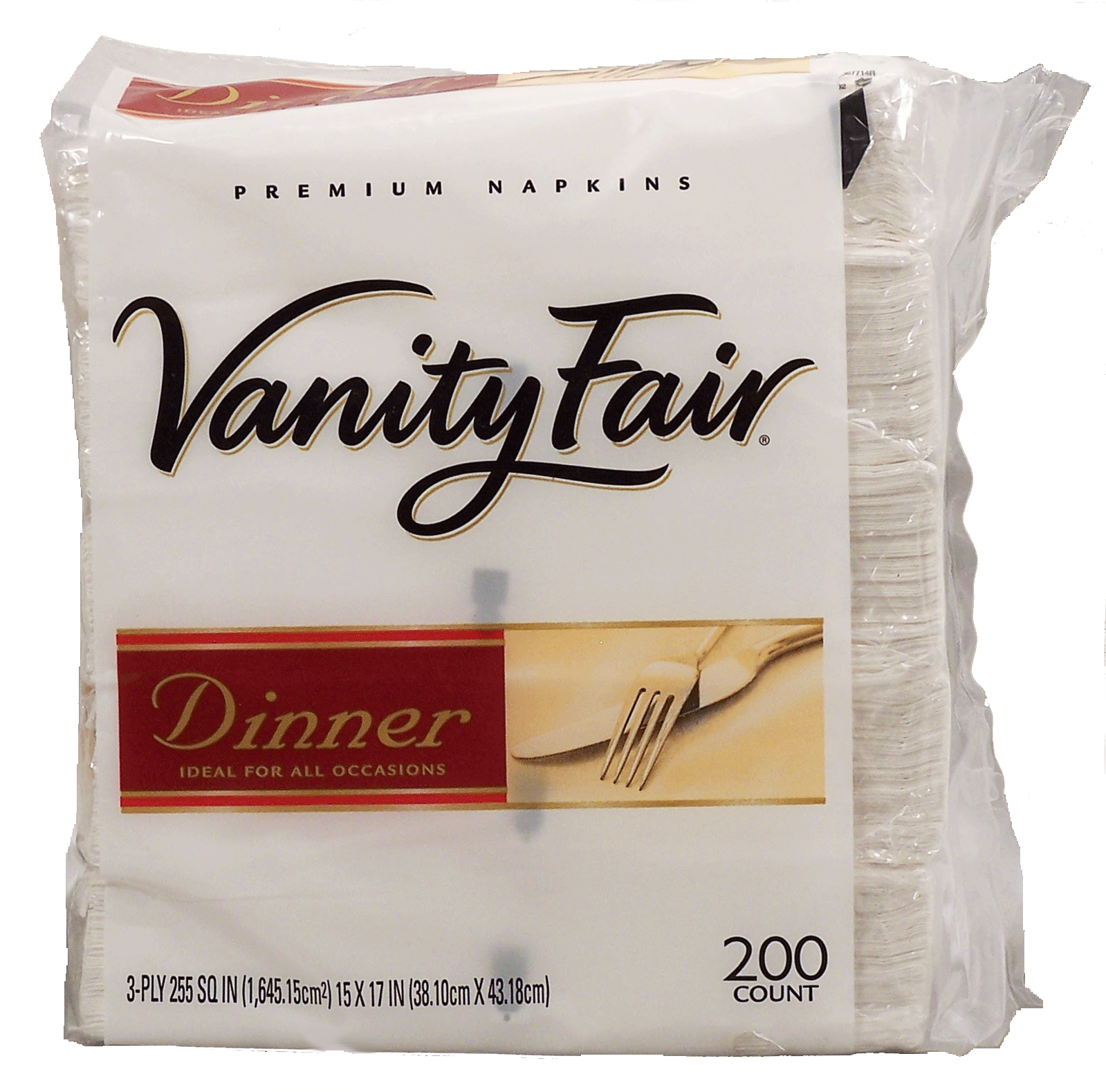Product Infomation for Vanity Fair Dinner premium