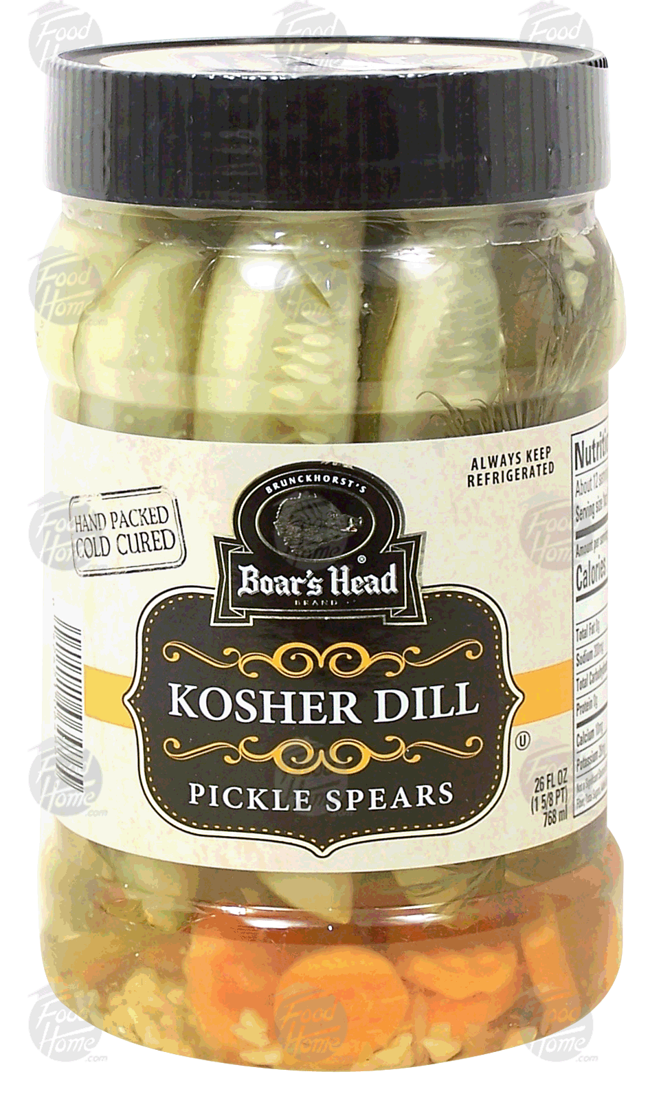 Product Infomation for Boar's Head kosher dill