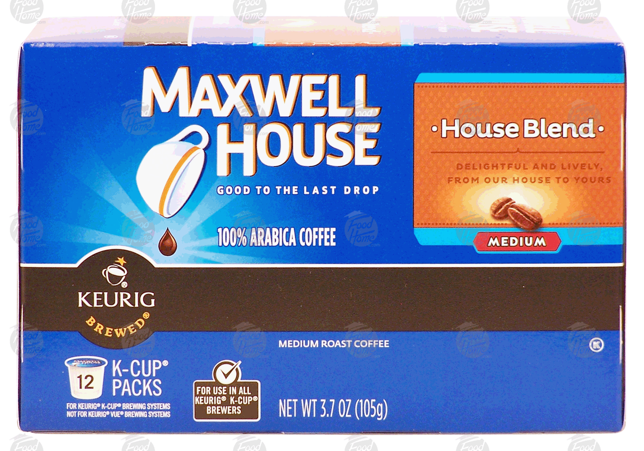 Product Infomation for Keurig Maxwell House house