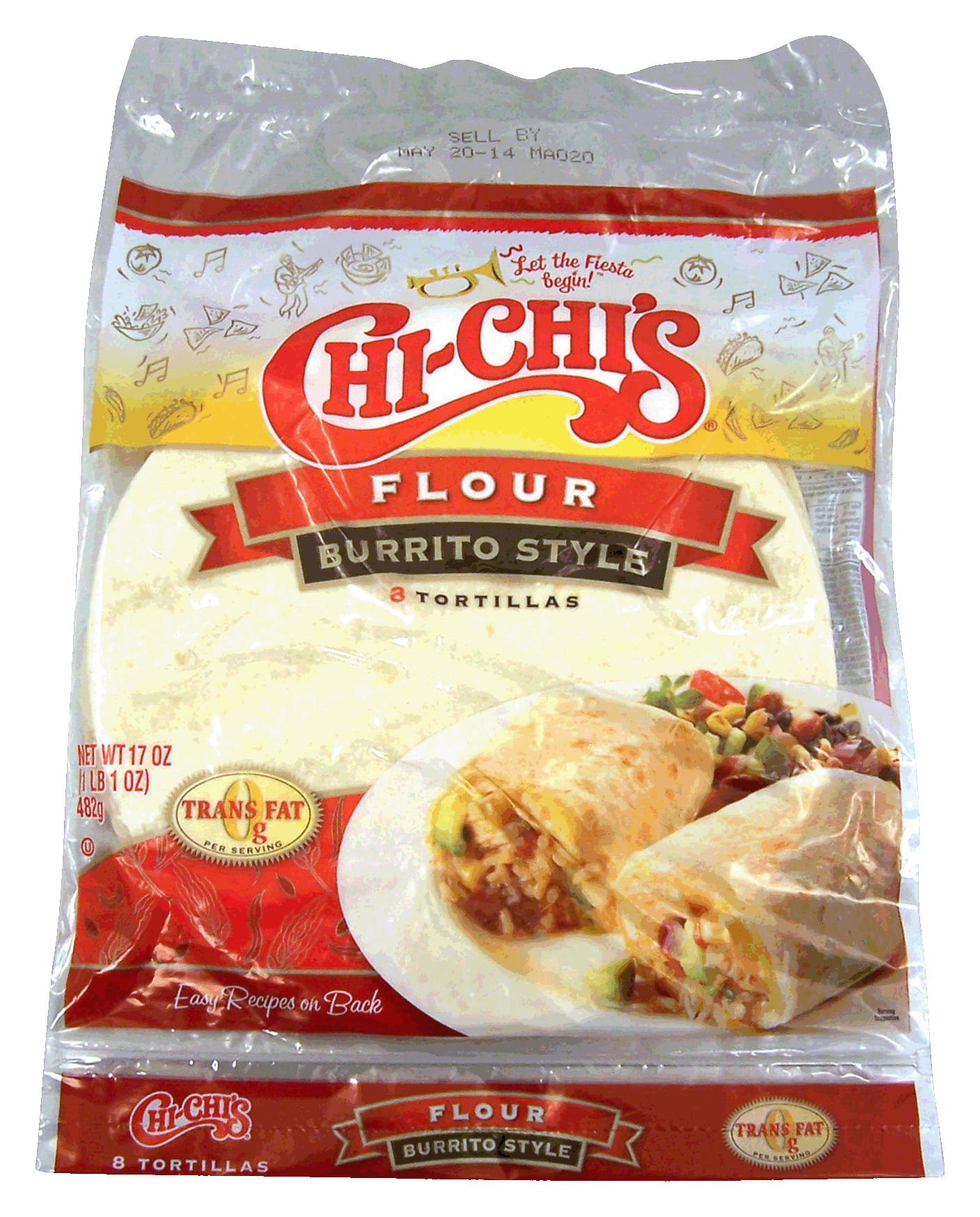 Product Infomation for Chichi's flour tortilla