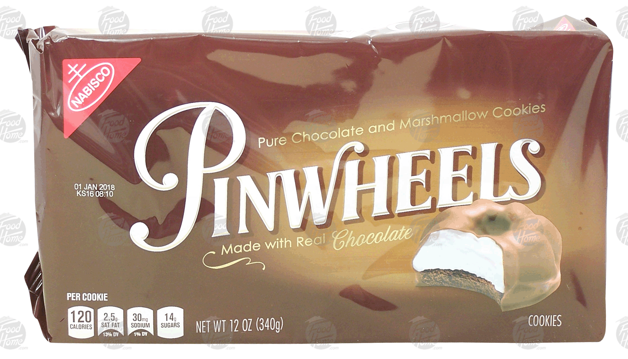 Product Infomation for Nabisco Pinwheels pure