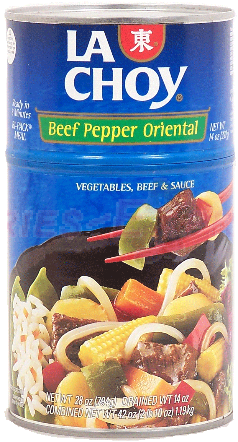 Groceries-Express.com Product Infomation for La Choy Bi-pack Dinner