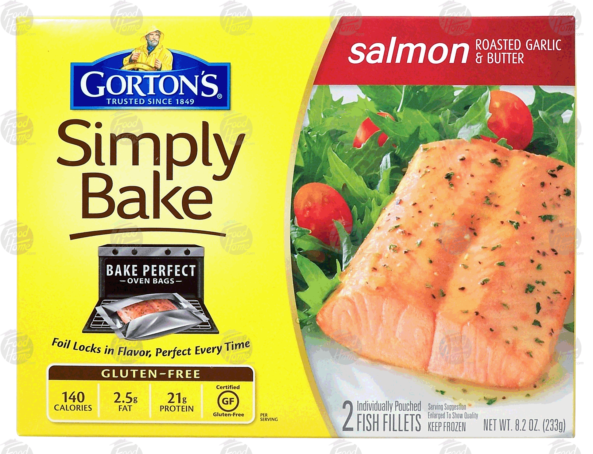 Product Infomation for Gorton's Simply Bake