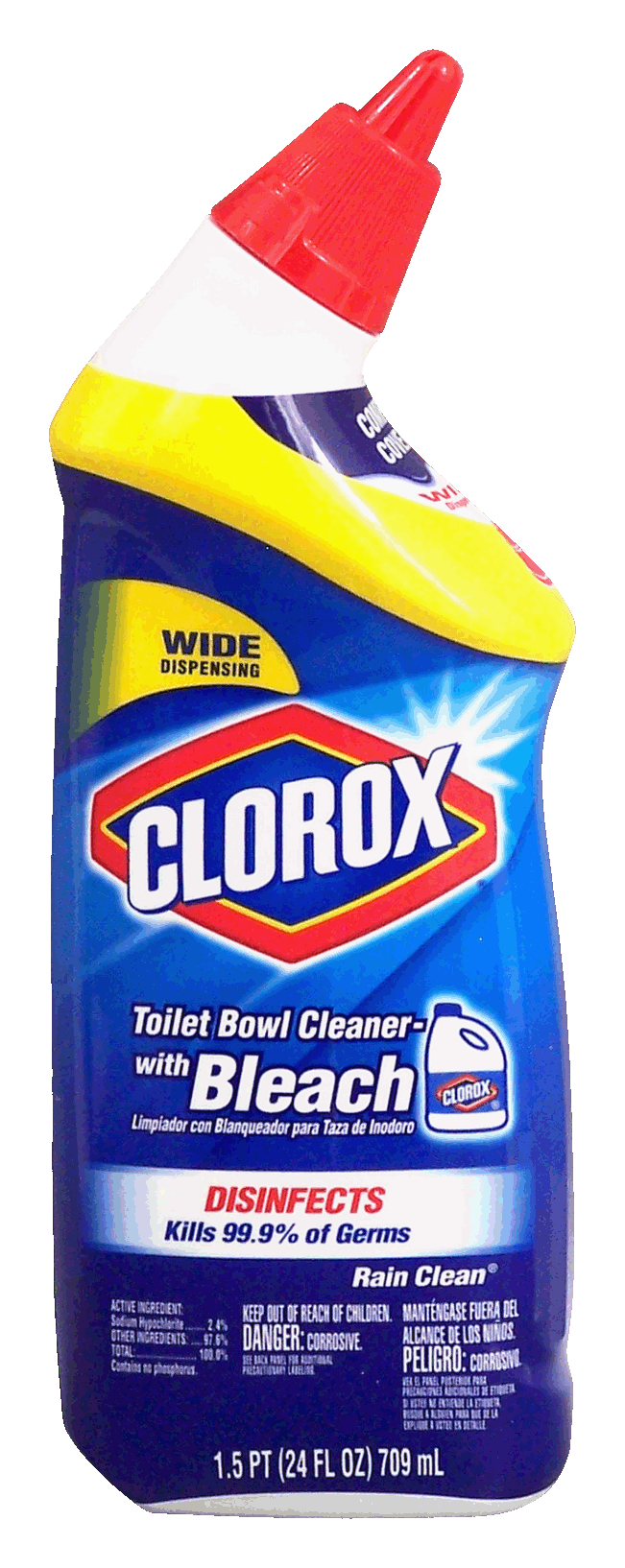 Product Infomation for Clorox toilet bowl cleaner