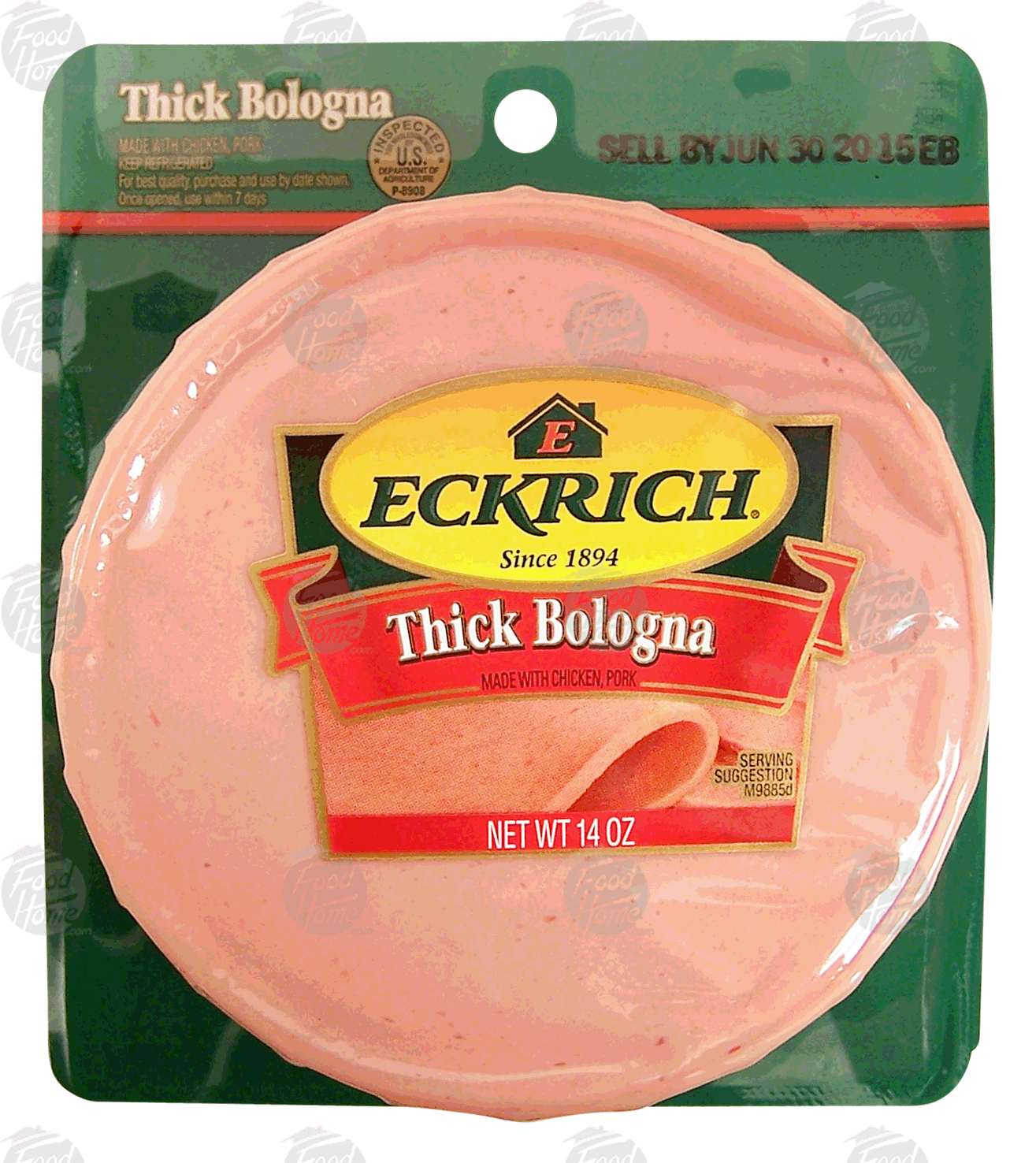 Product Infomation for Eckrich thick bologna