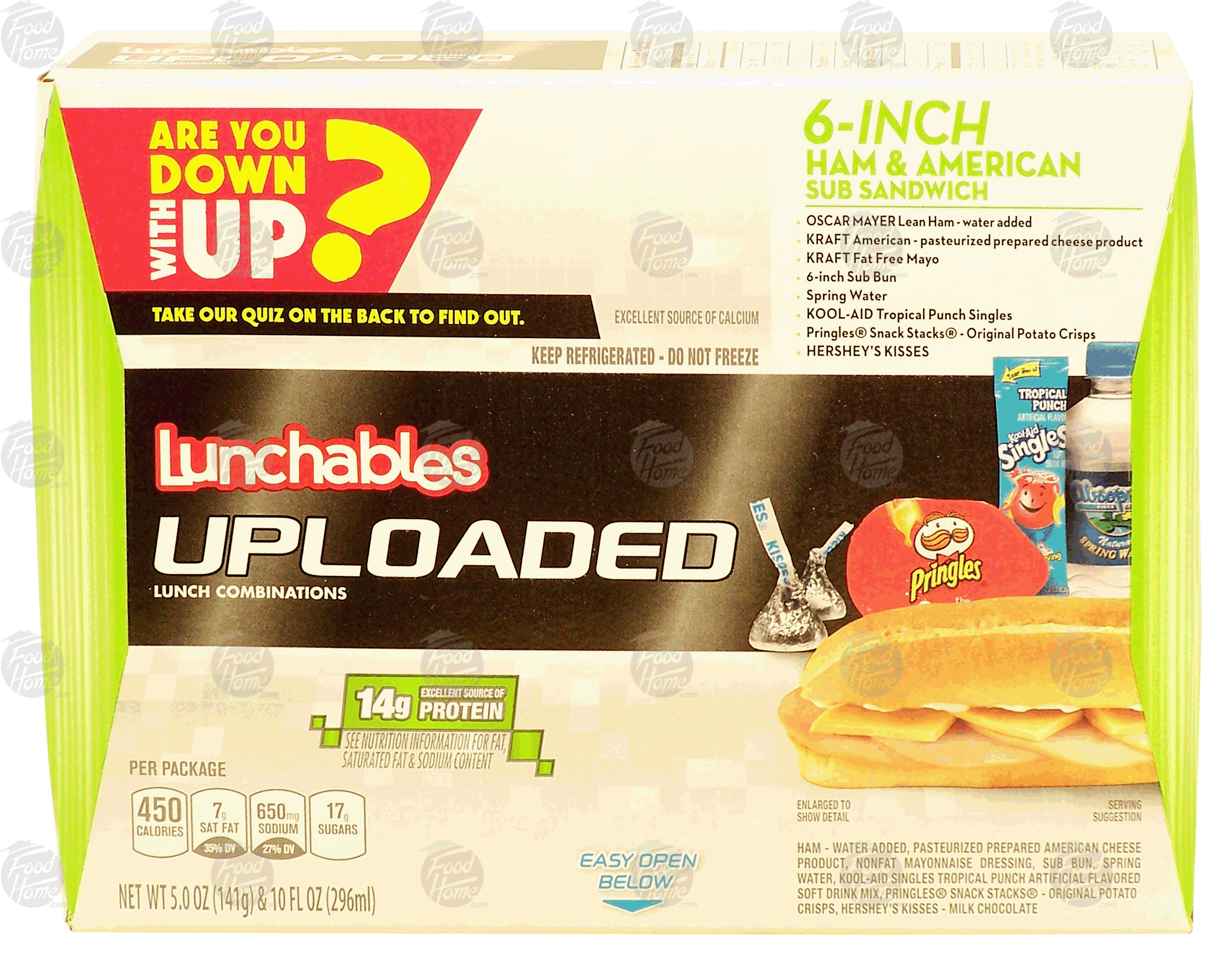Product Infomation for Oscar Mayer Lunchables