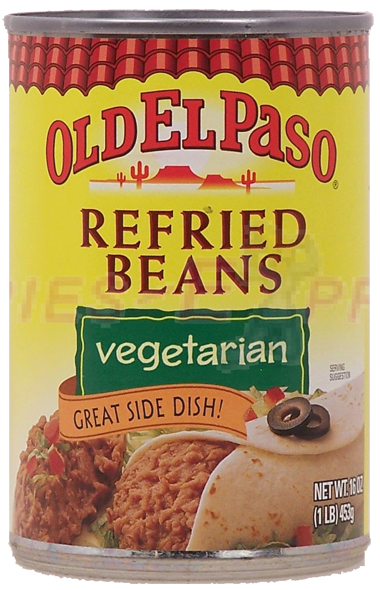 Product Infomation for Old El Paso vegetarian