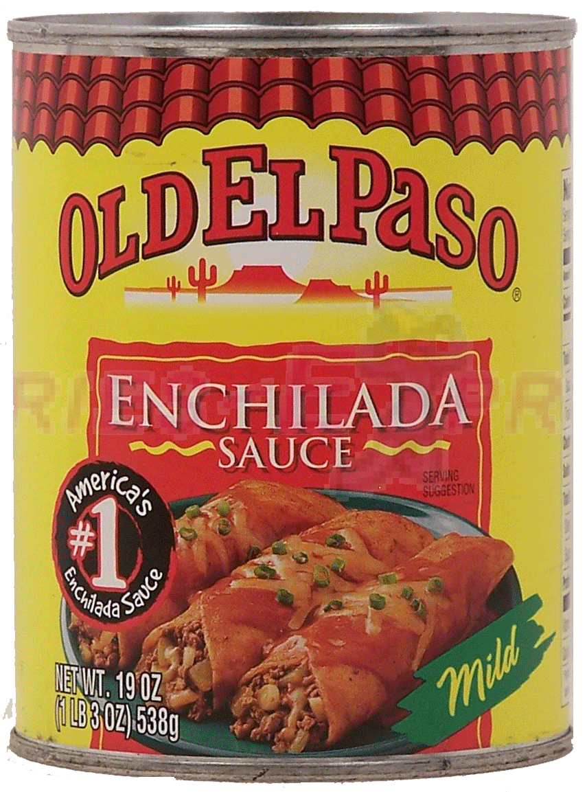Product Infomation for Old El Paso enchilada