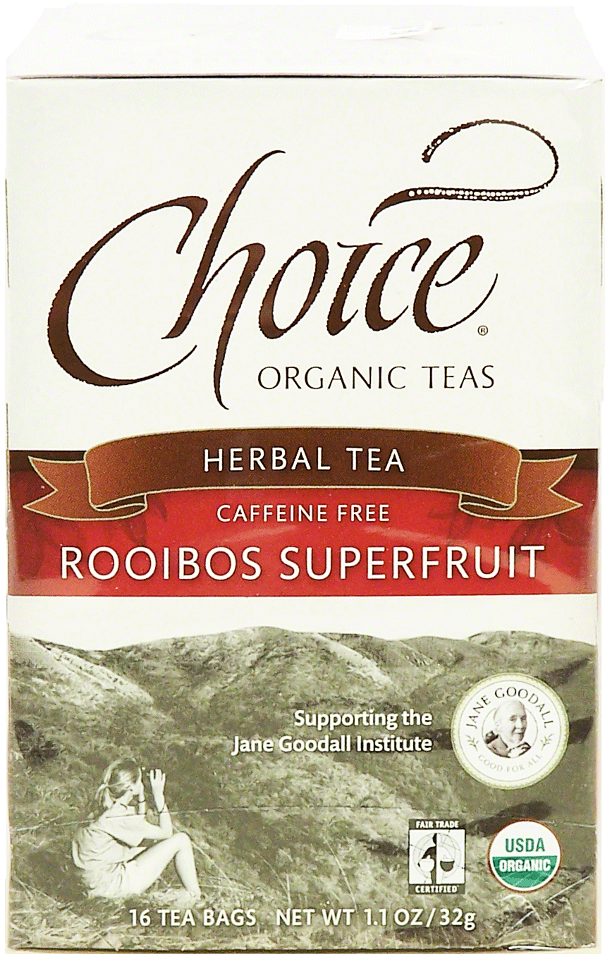 Product Infomation for Choice organic teas