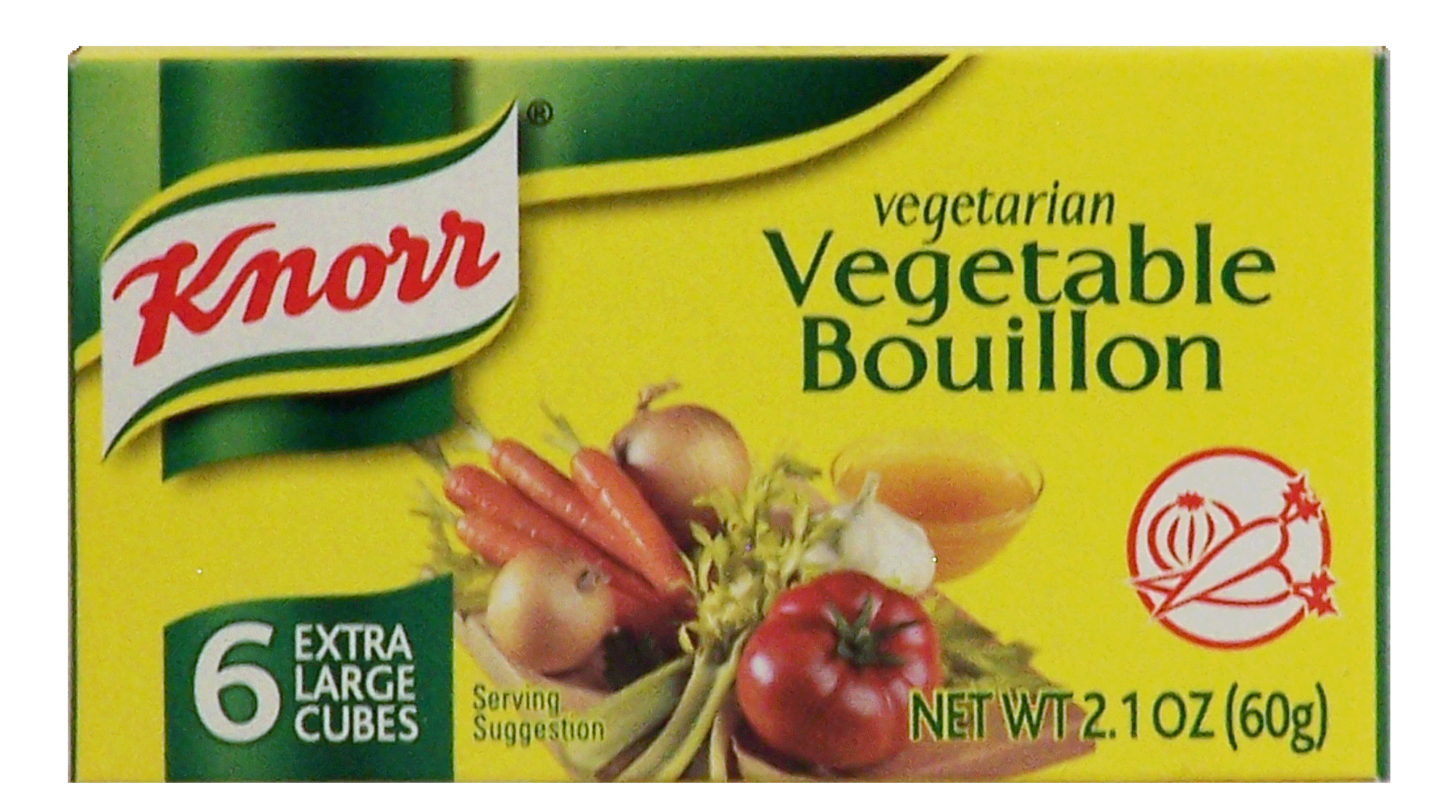 Product Infomation for Knorr Bouillon Vegetarian