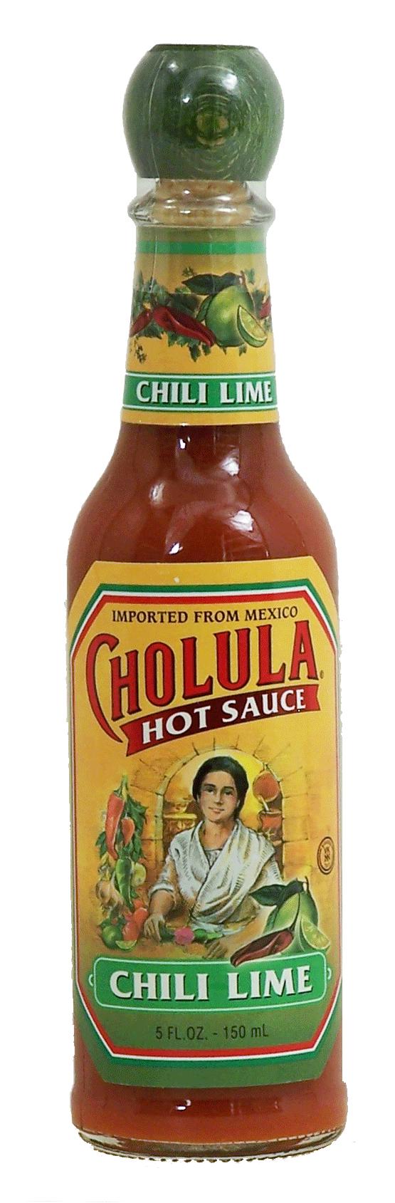 Product Infomation for Cholula chili lime hot