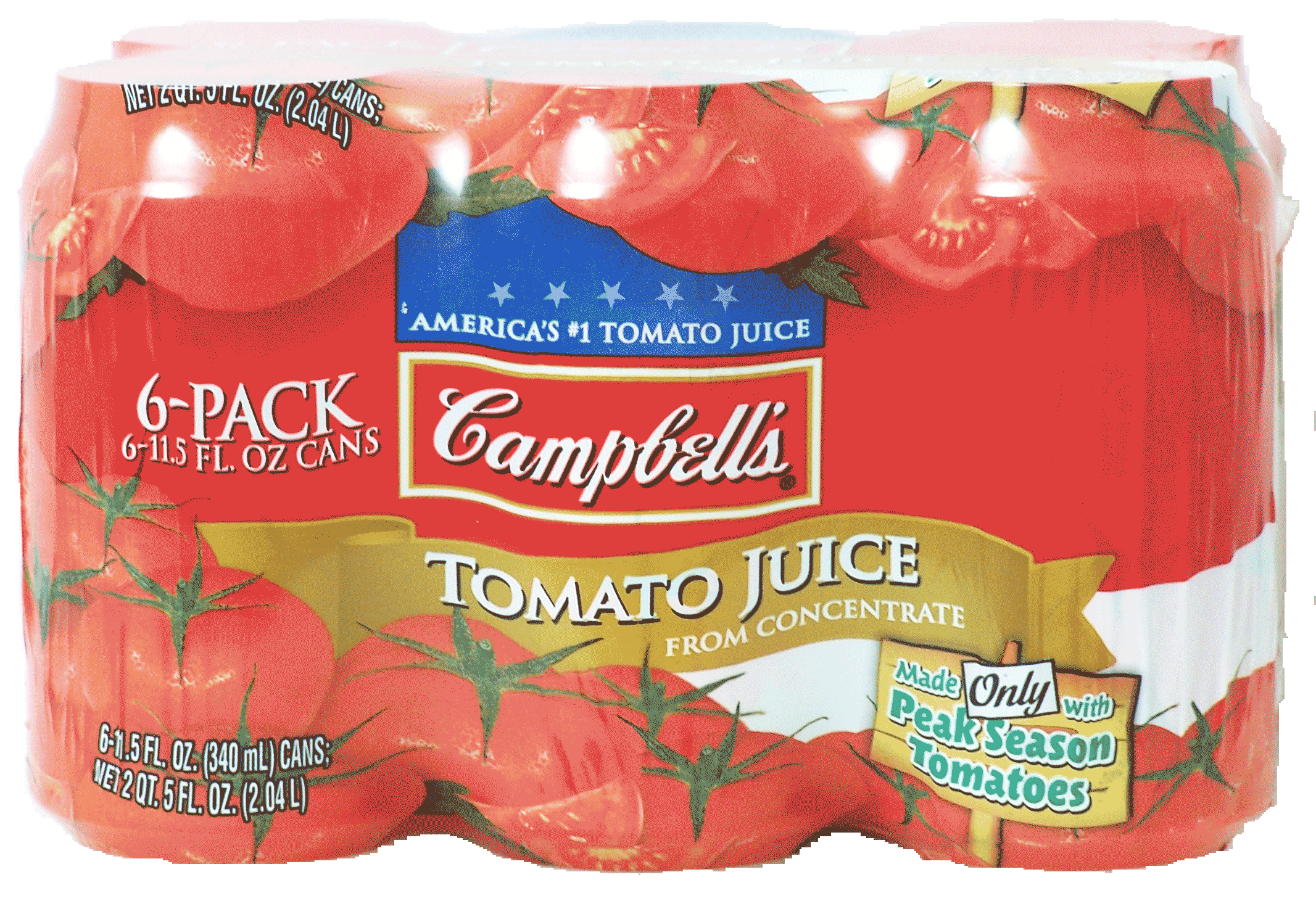 Product Infomation for Campbell's tomato juice