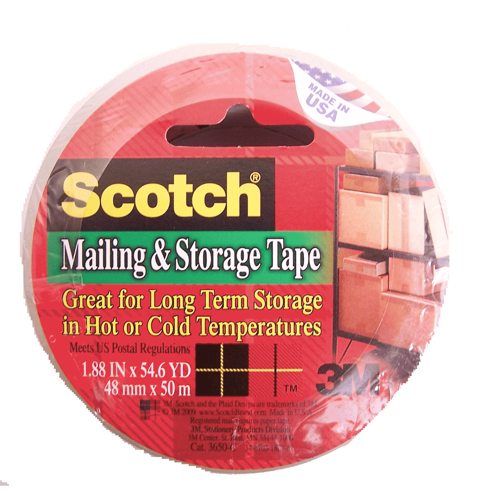Product Infomation for Scotch mailing & storage