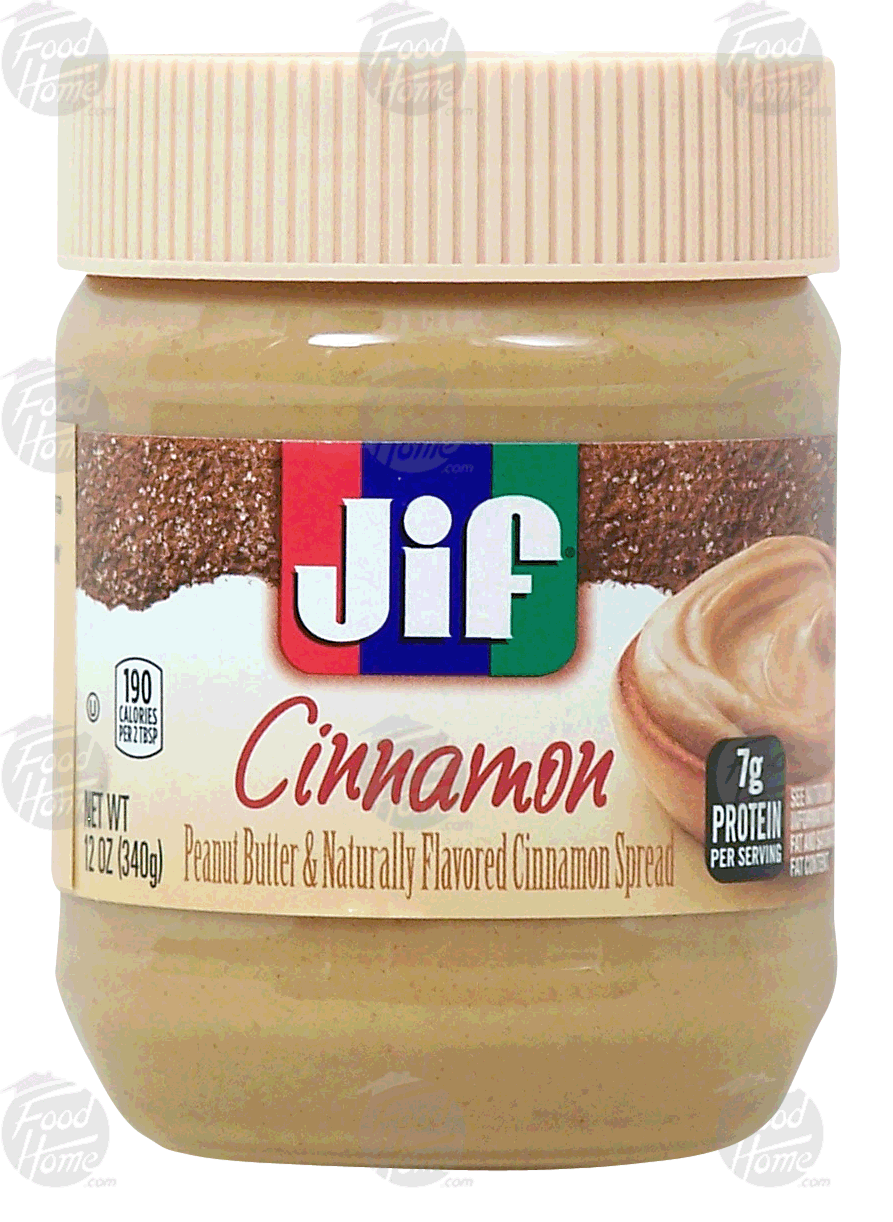 Product Infomation for Jif Cinnamon peanut butter