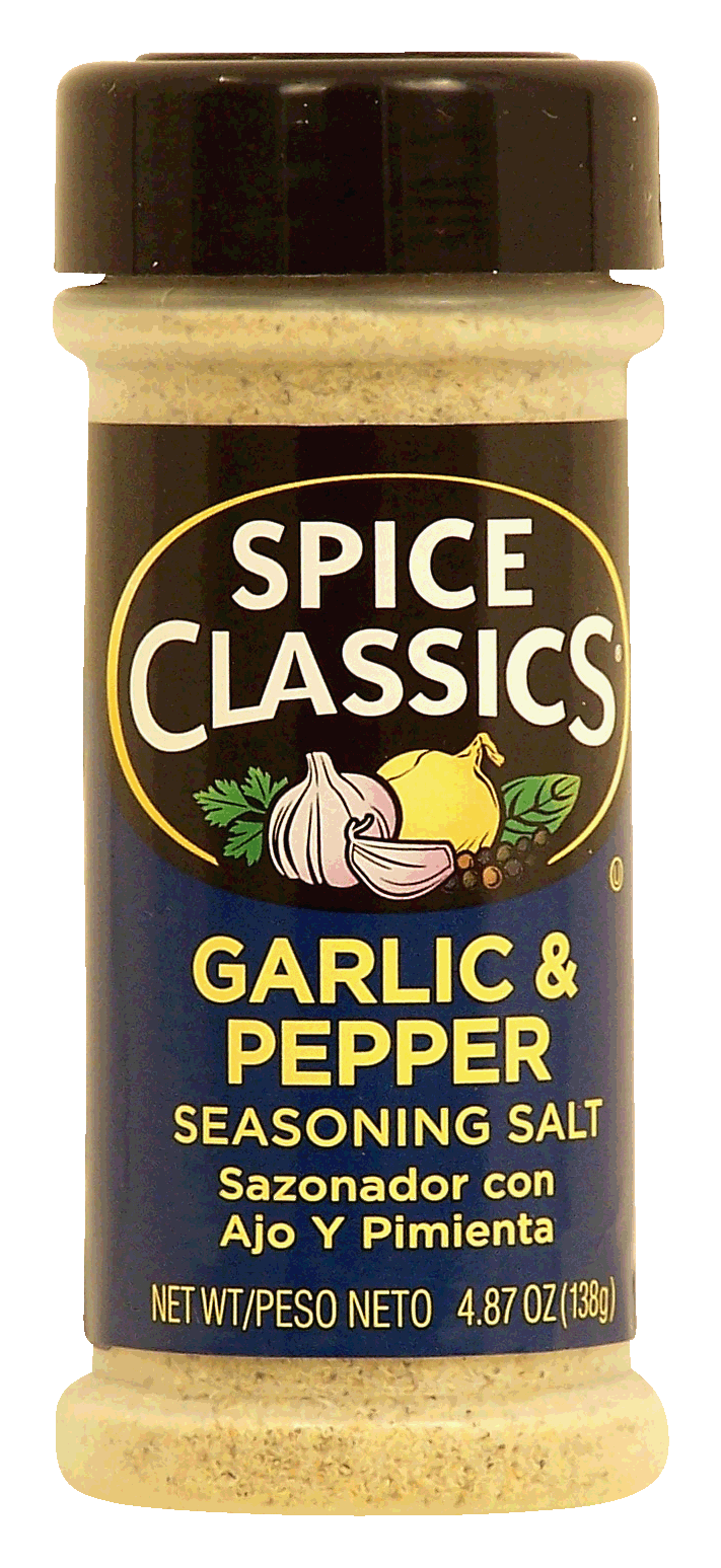 Product Infomation for Spice Classics garlic