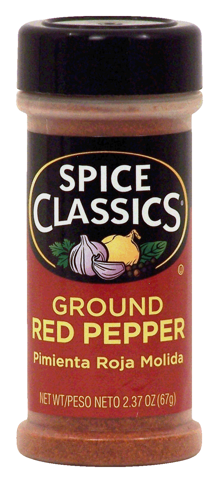 Product Infomation for Spice Classics red pepper