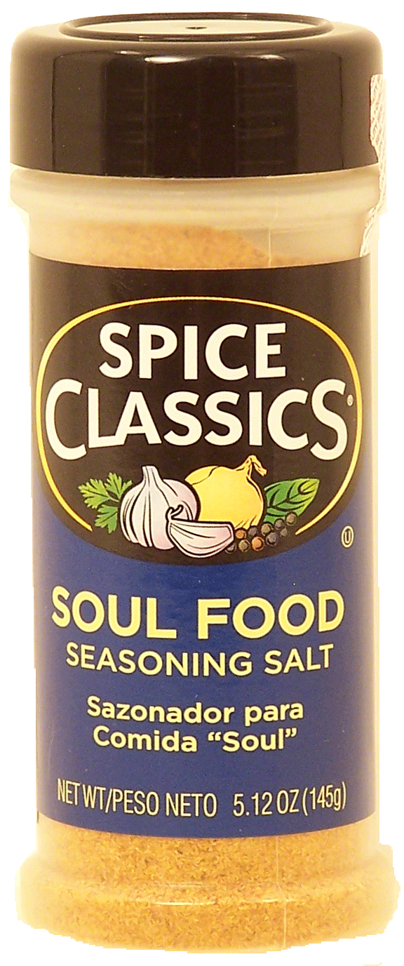 Product Infomation for Spice Classics soul food
