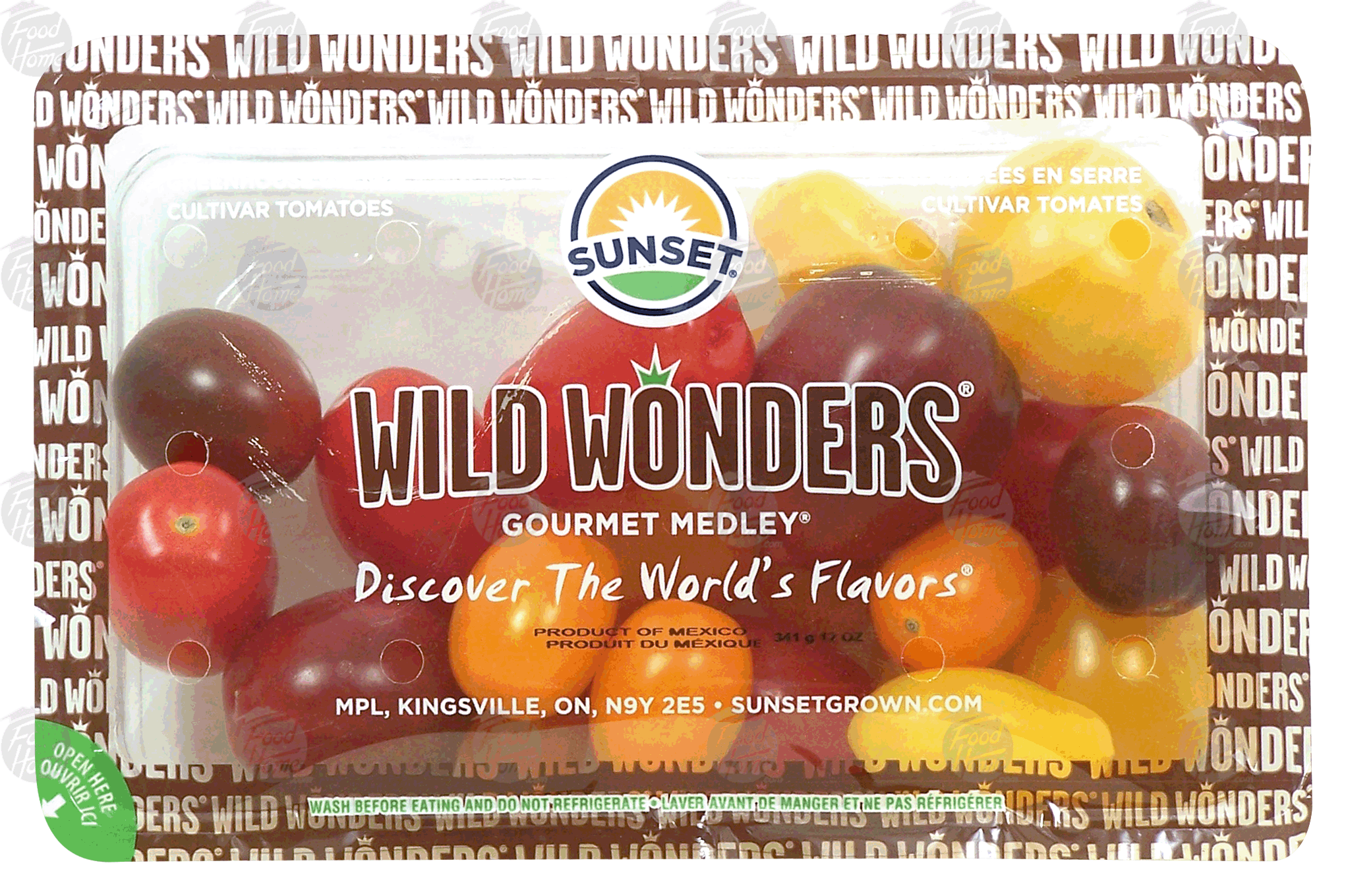Groceries-Express.com Product Infomation for Sunset Wild Wonders tomatoes,  gourmet medley" 5783602085