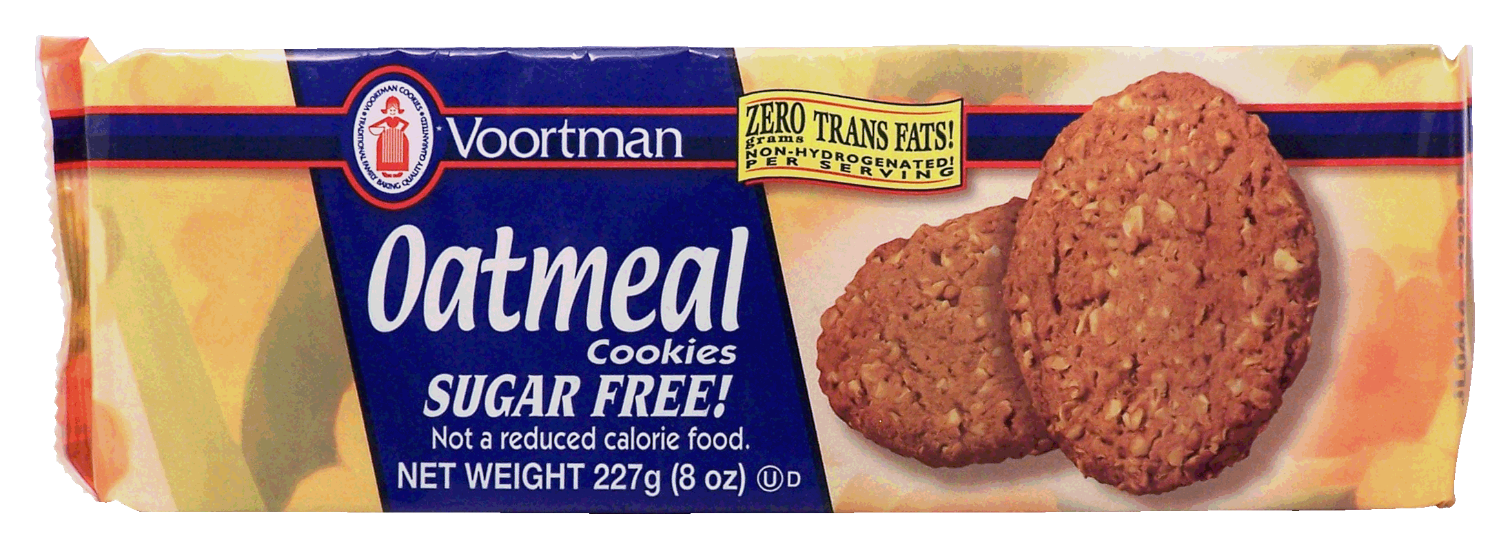Voortman Sugar Free Oatmeal Cookies Nutrition