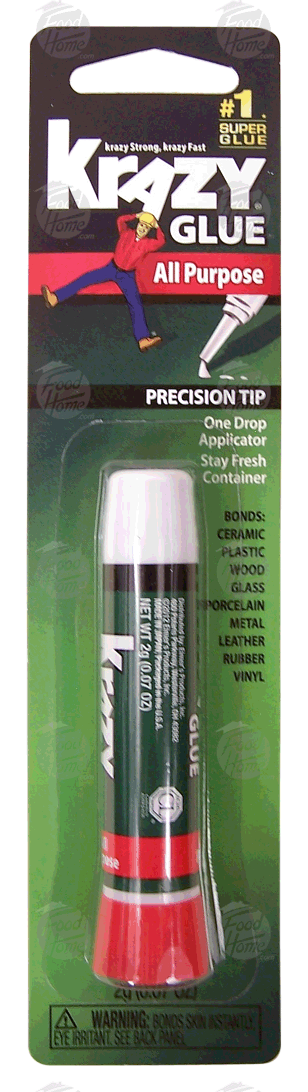 Product Infomation for Krazy Glue instant krazy