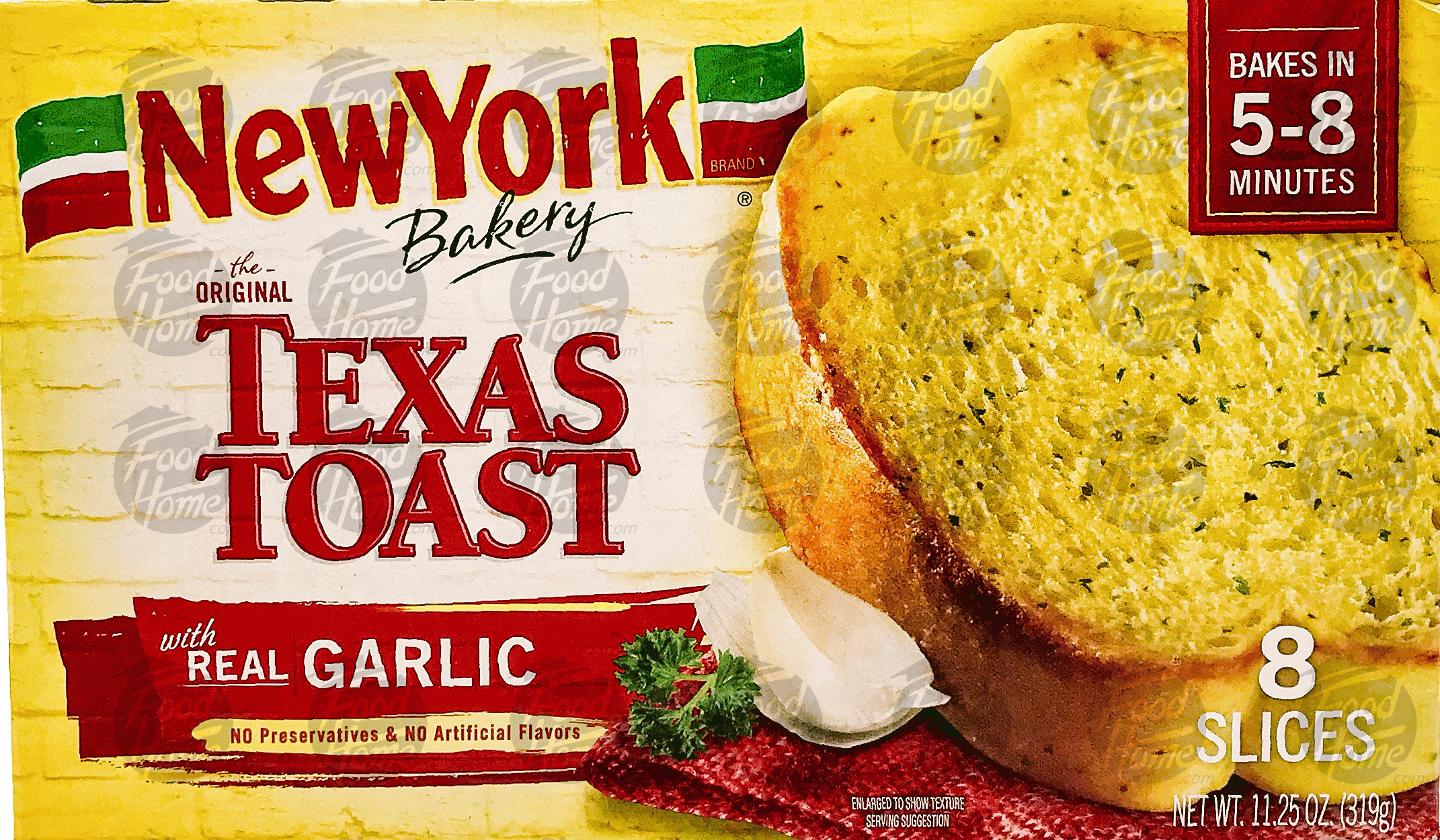 Product Infomation for New York texas toast with