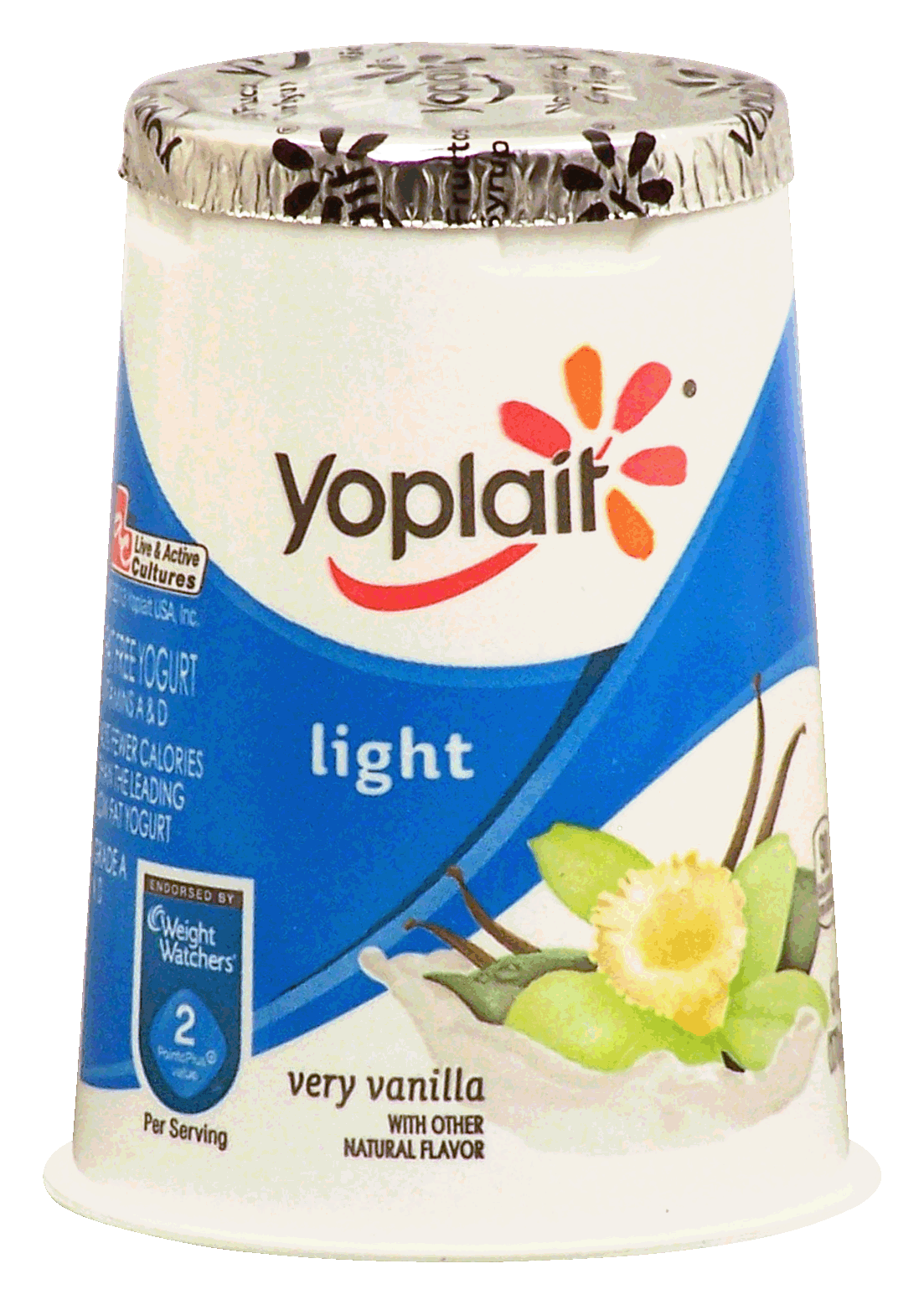 Product Infomation for Yoplait Light very vanilla