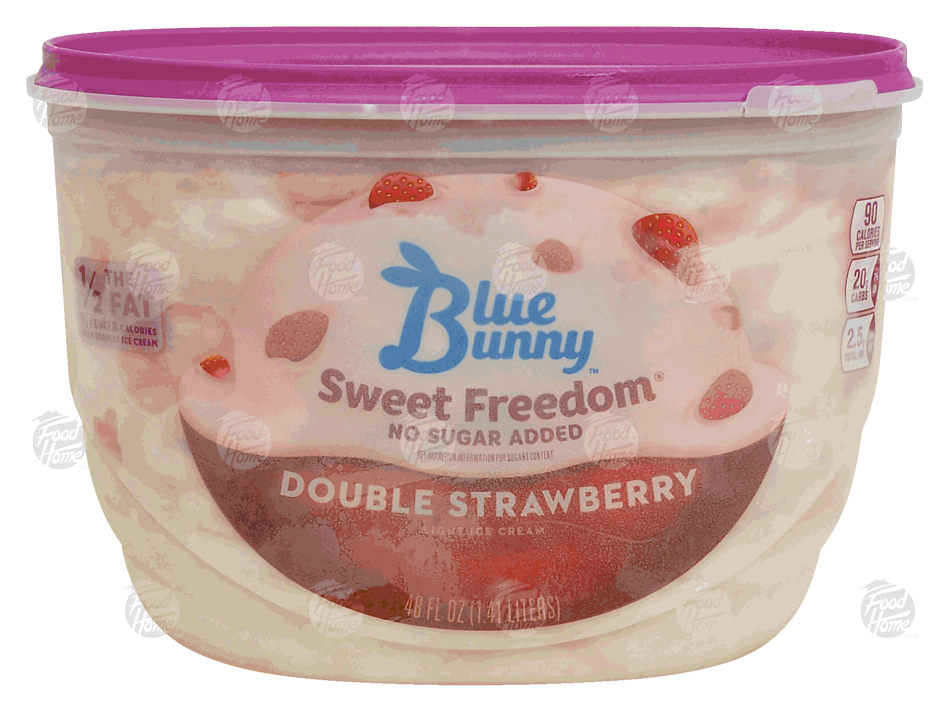 blue bunny no sugar ice cream