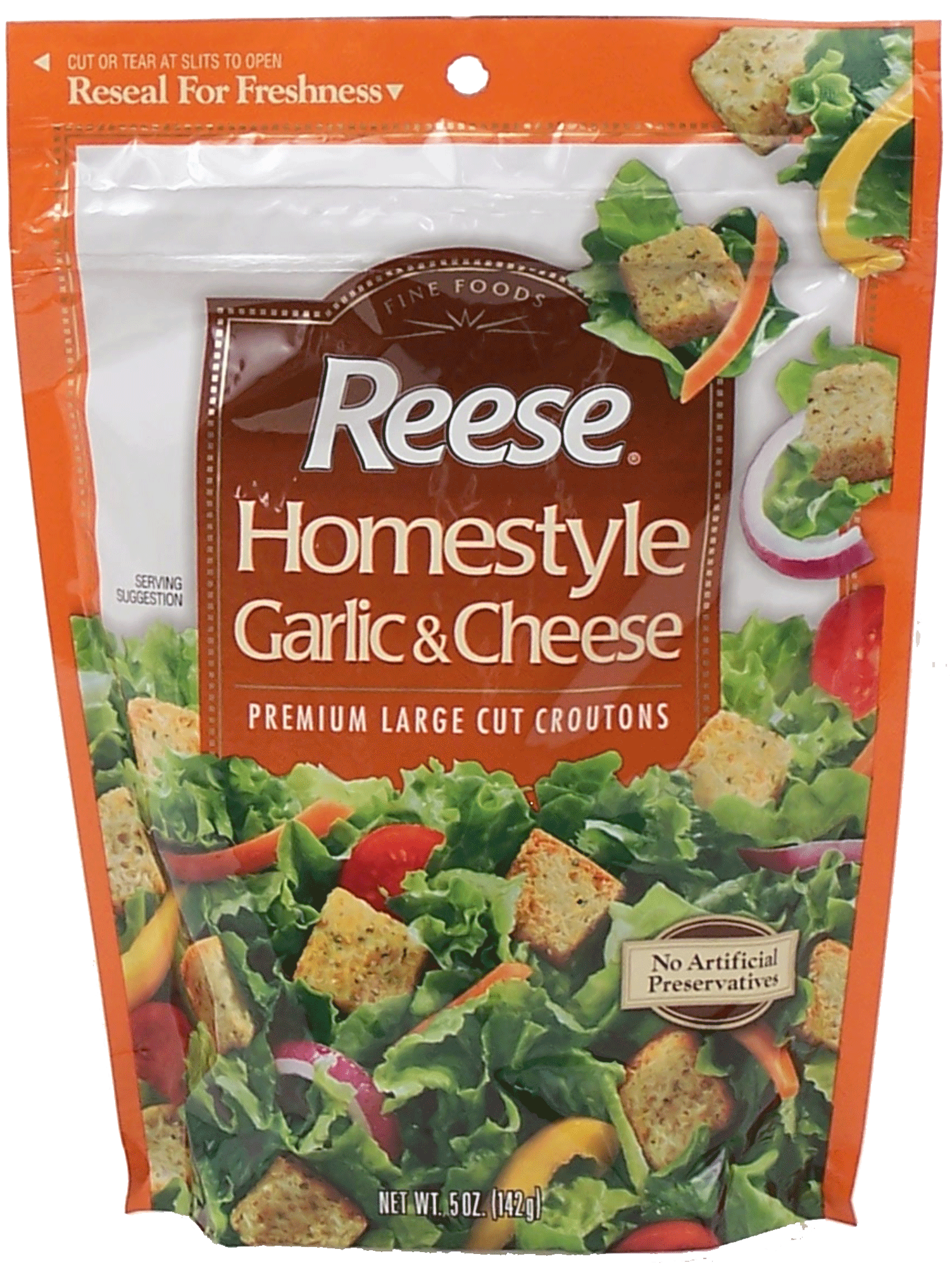 Product Infomation for Reese homestyle garlic