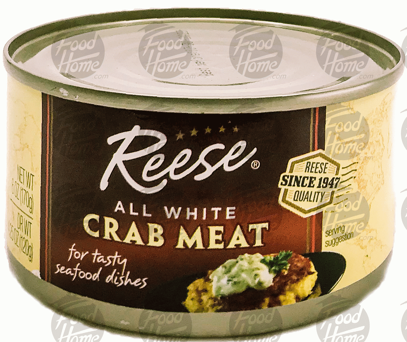 Product Infomation for Reese all white crab meat