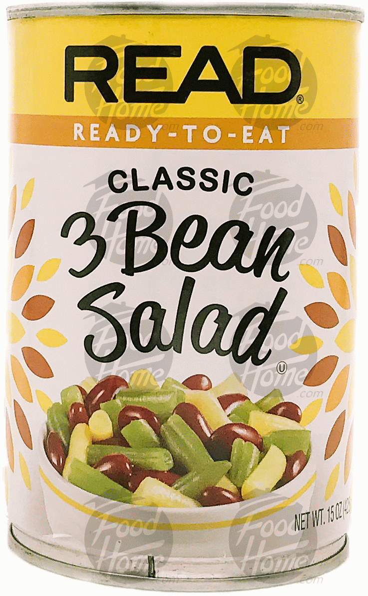 Product Infomation for Read Three Bean Salad