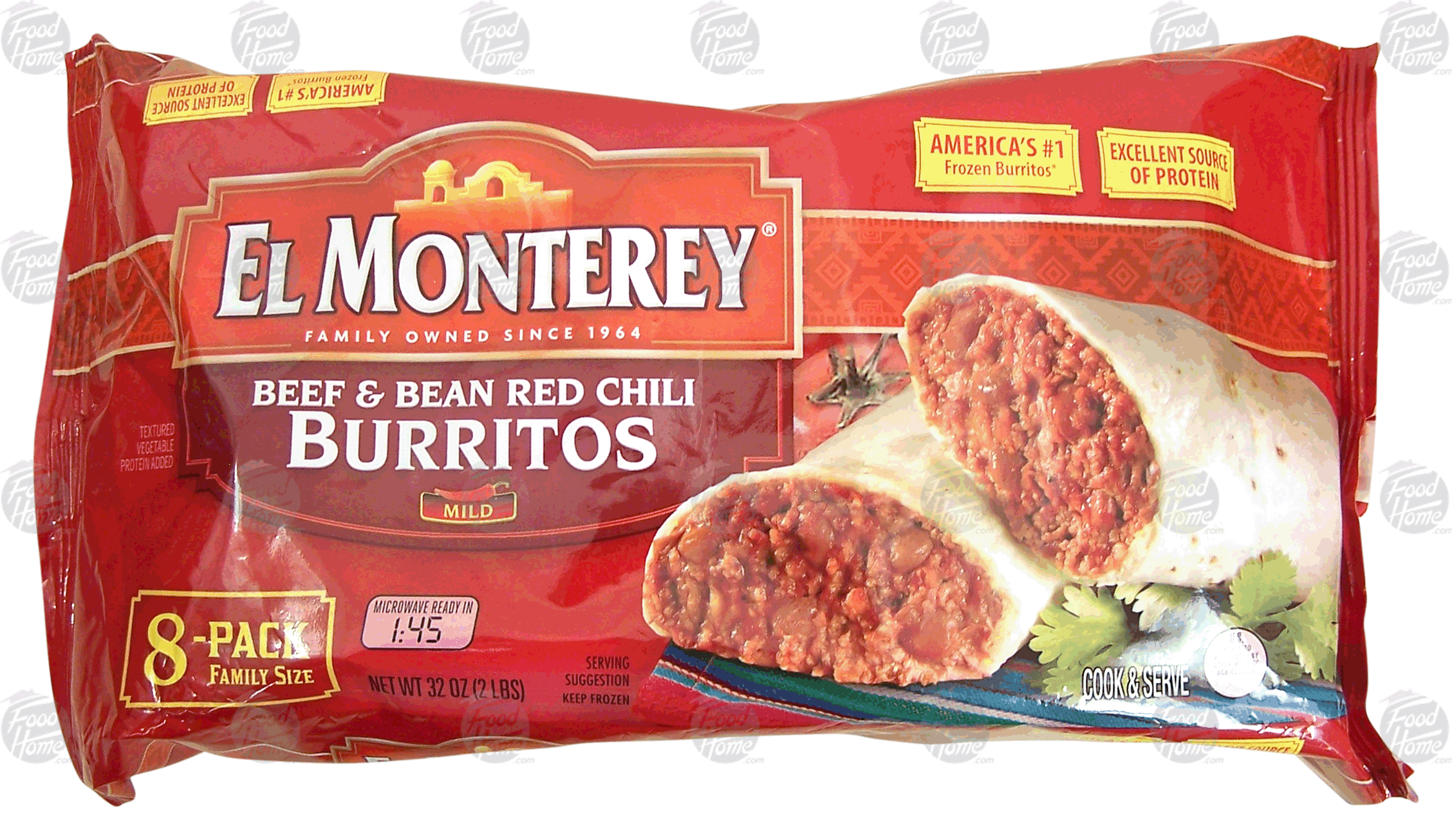Product Infomation for El Monterey beef & bean